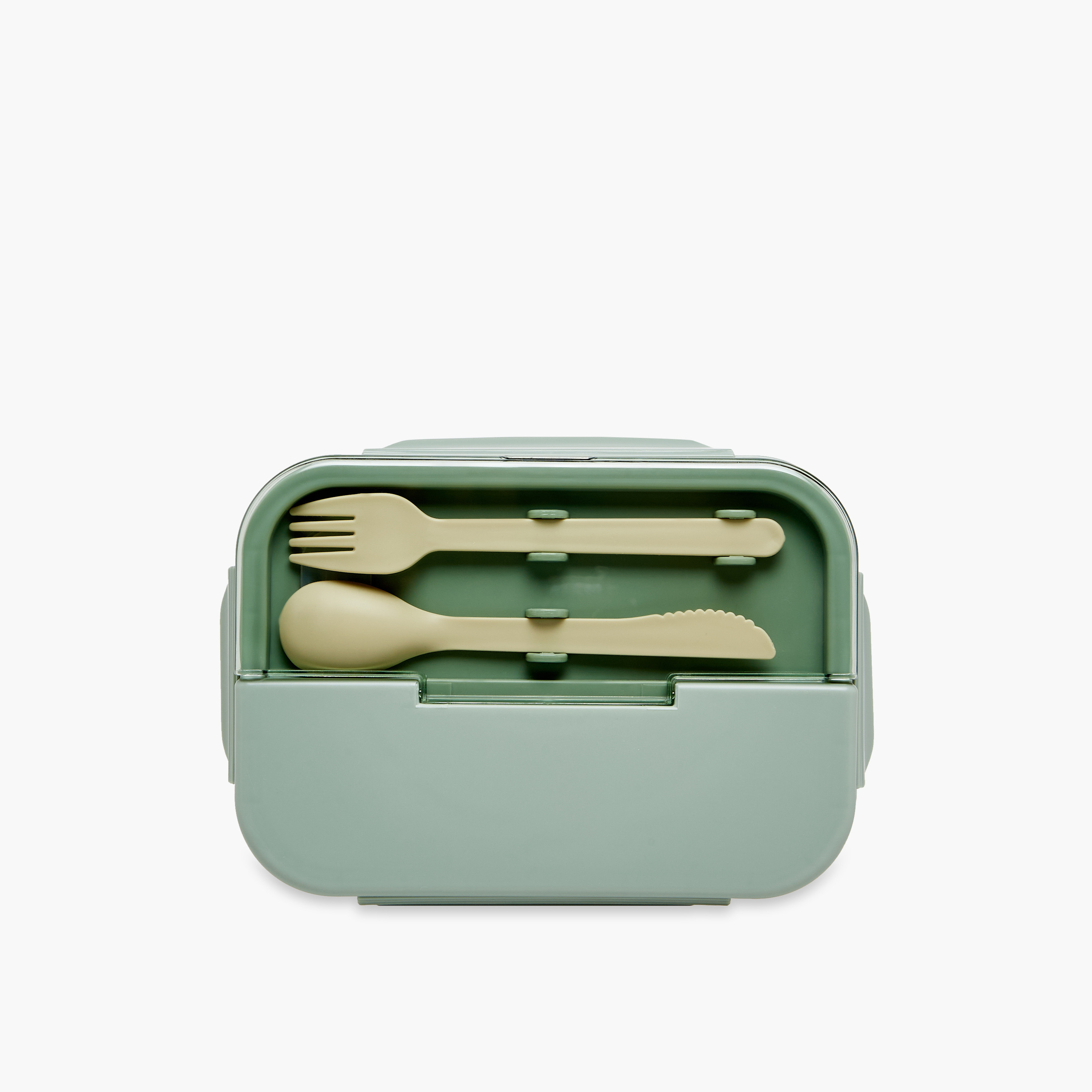 Juniors Solid Lunchbox with Cutlery and Clip Lock Closure-school-lunchessentials-lunchboxes-image-3