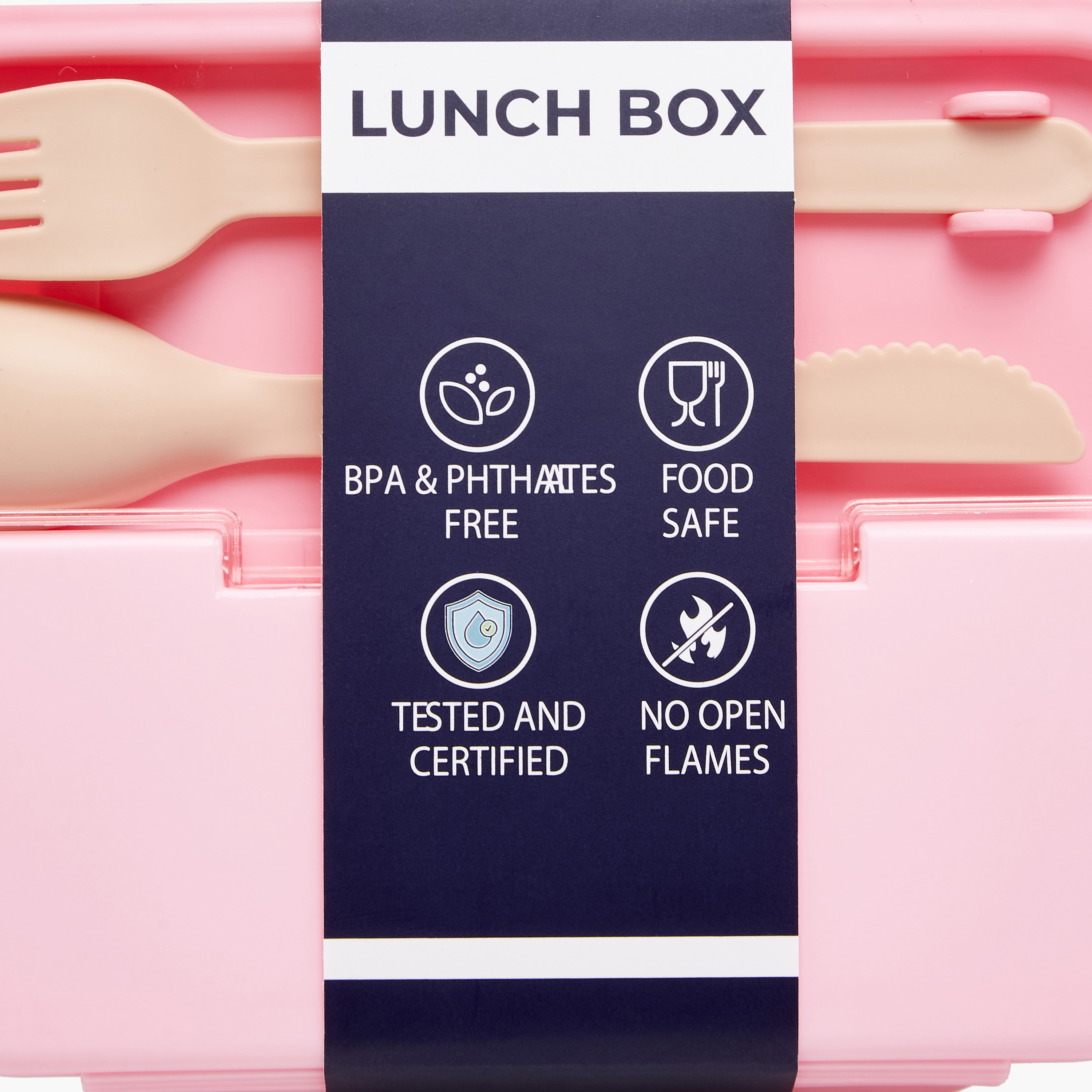 Juniors Solid Lunchbox with Cutlery and Clip Lock Closure-school-lunchessentials-lunchboxes-image-7