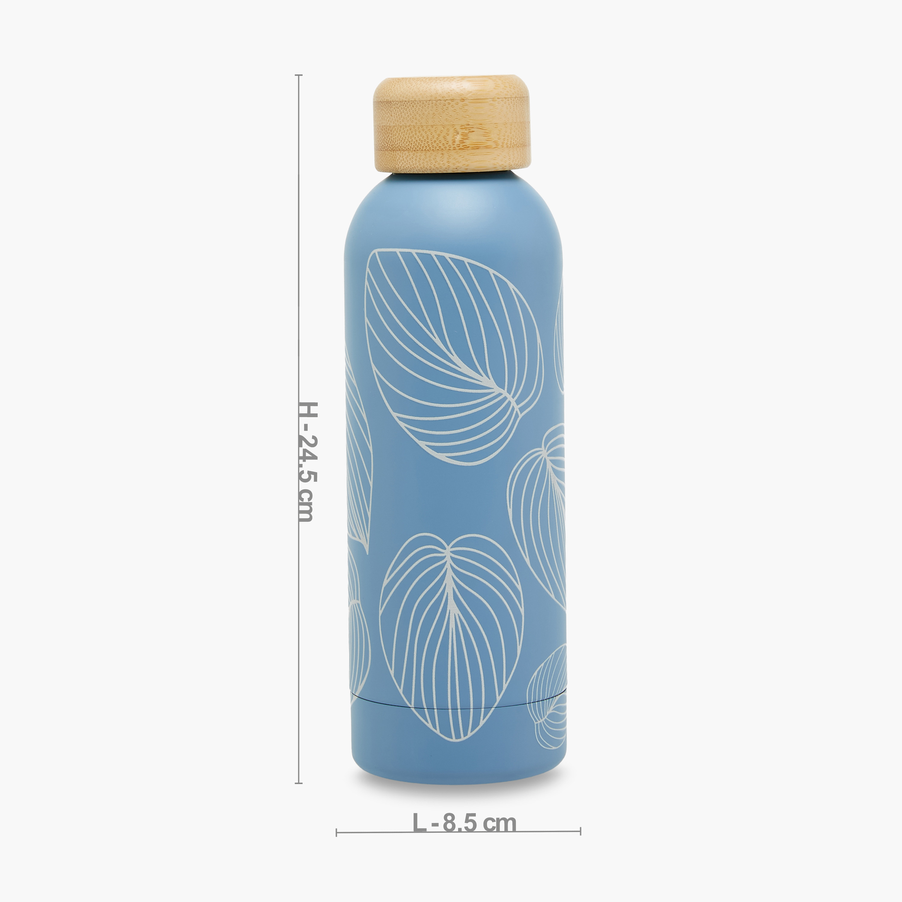 Juniors Leaves Printed Insulated Water Bottle - 500 ml-school-waterbottles-image-2