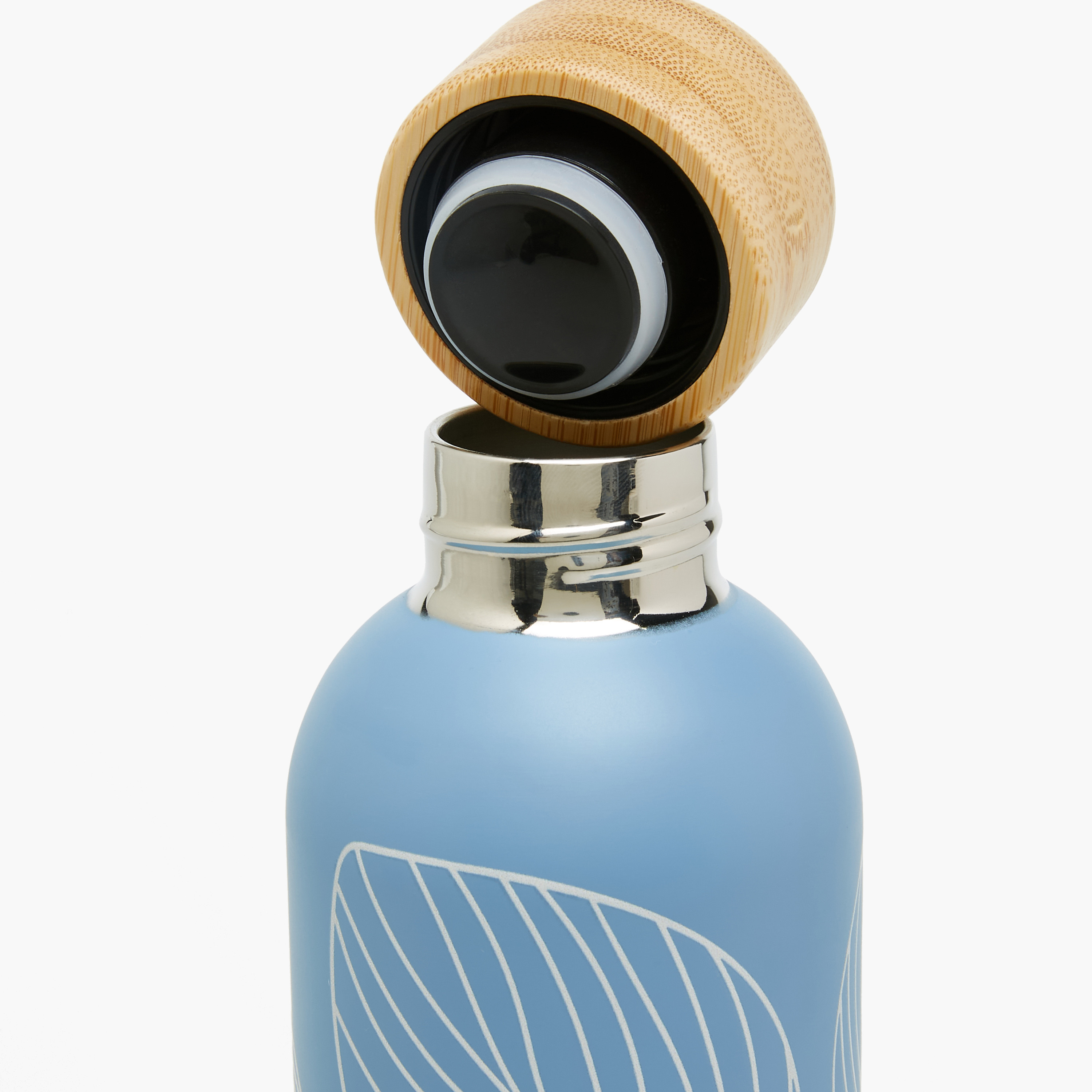 Juniors Leaves Printed Insulated Water Bottle - 500 ml-school-waterbottles-image-5