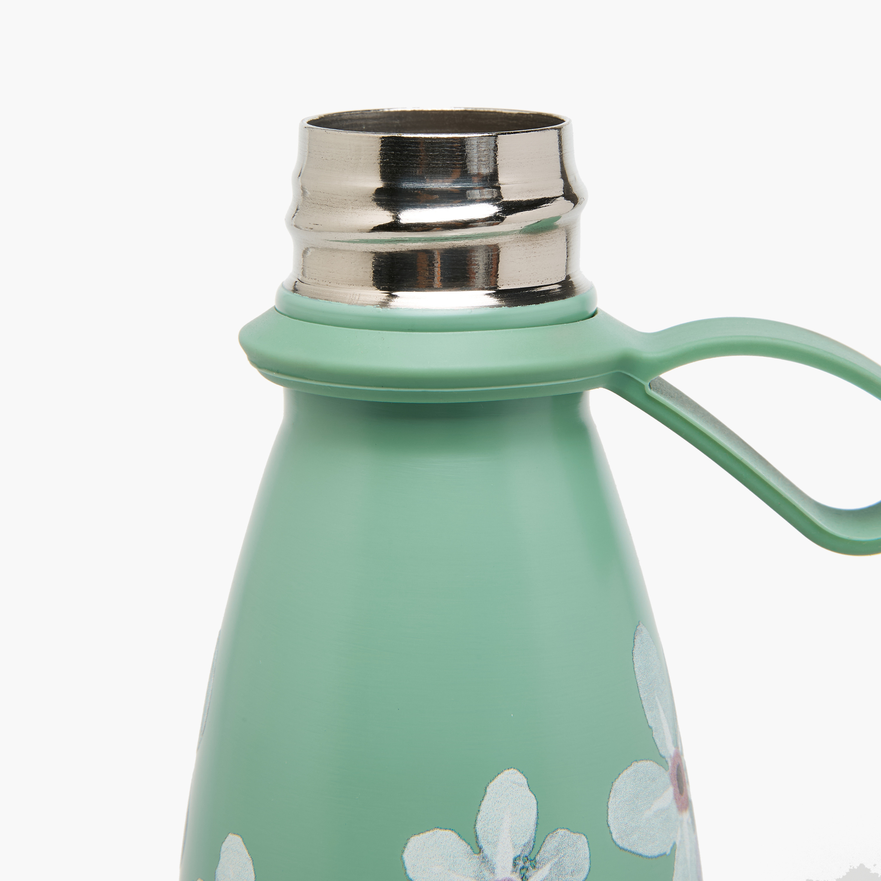 Juniors Floral Print Insulated Water Bottle - 500 ml-school-waterbottles-image-5