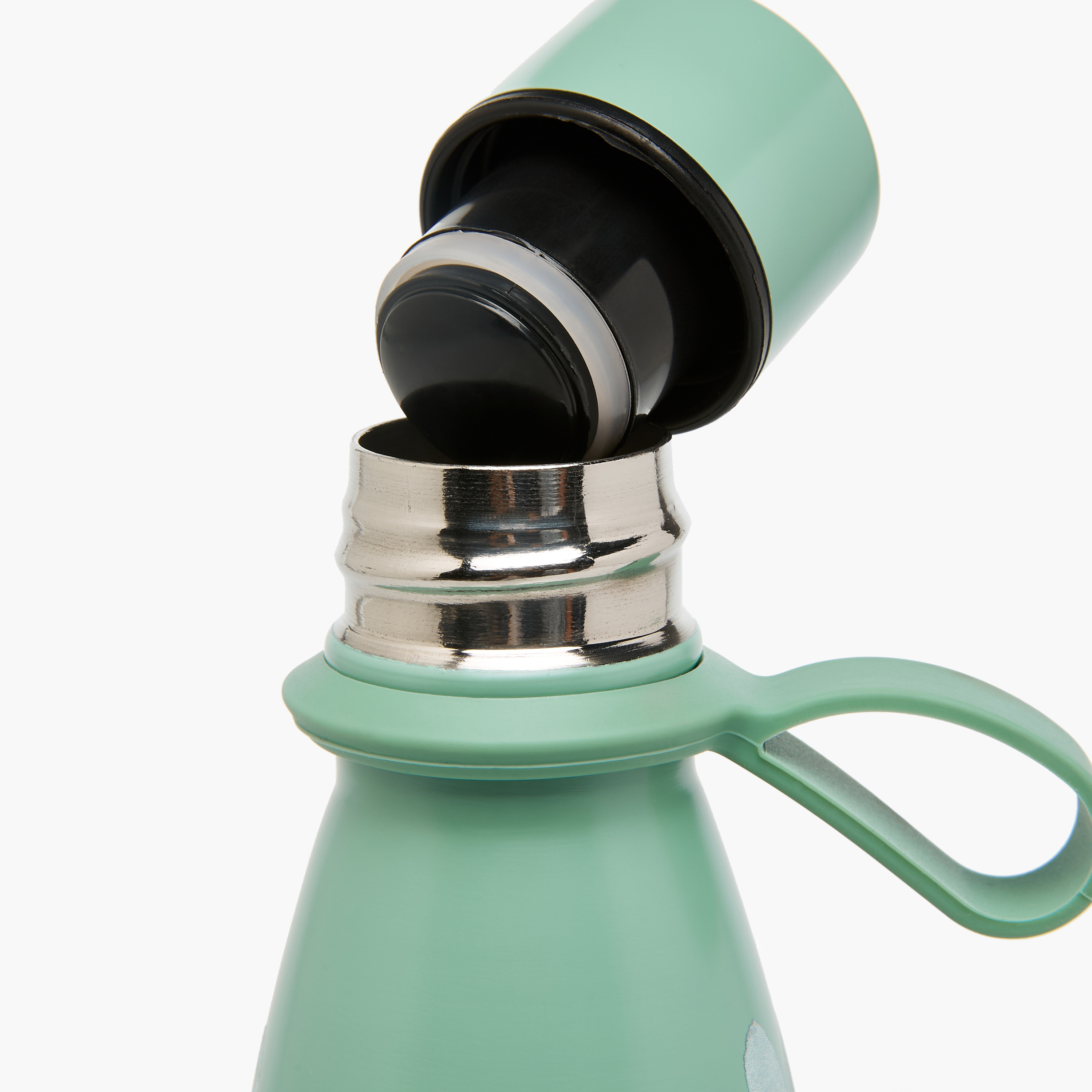 Juniors Floral Print Insulated Water Bottle - 500 ml-school-waterbottles-image-6