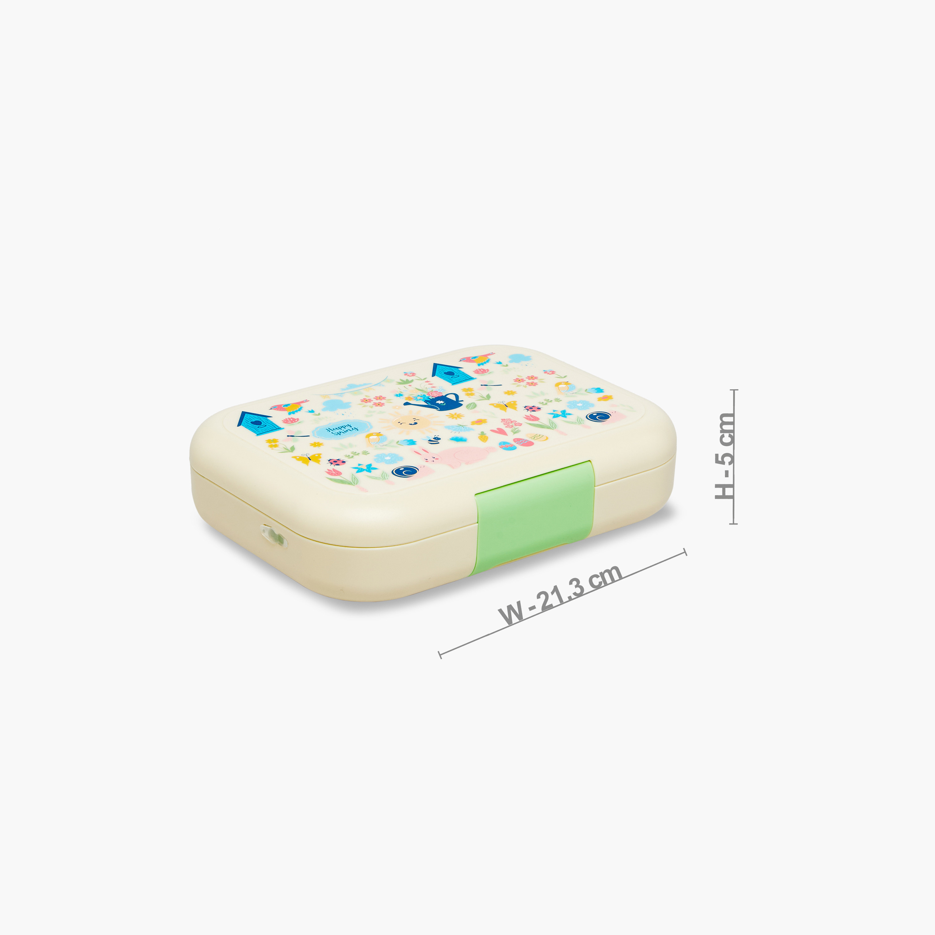 Juniors Printed Lunch Box with Clip Lock Closure-school-lunchessentials-lunchboxes-image-2