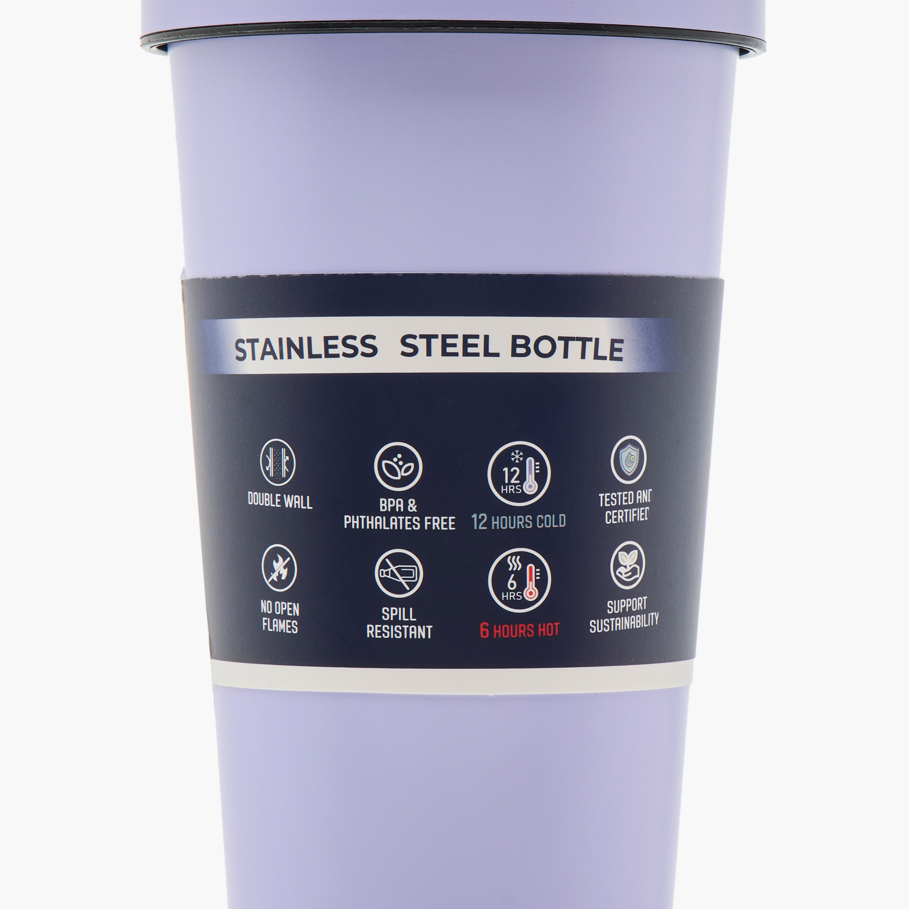 Juniors Printed Stainless Steel Water Bottle with Insulation – 500 ml-school-waterbottles-image-6