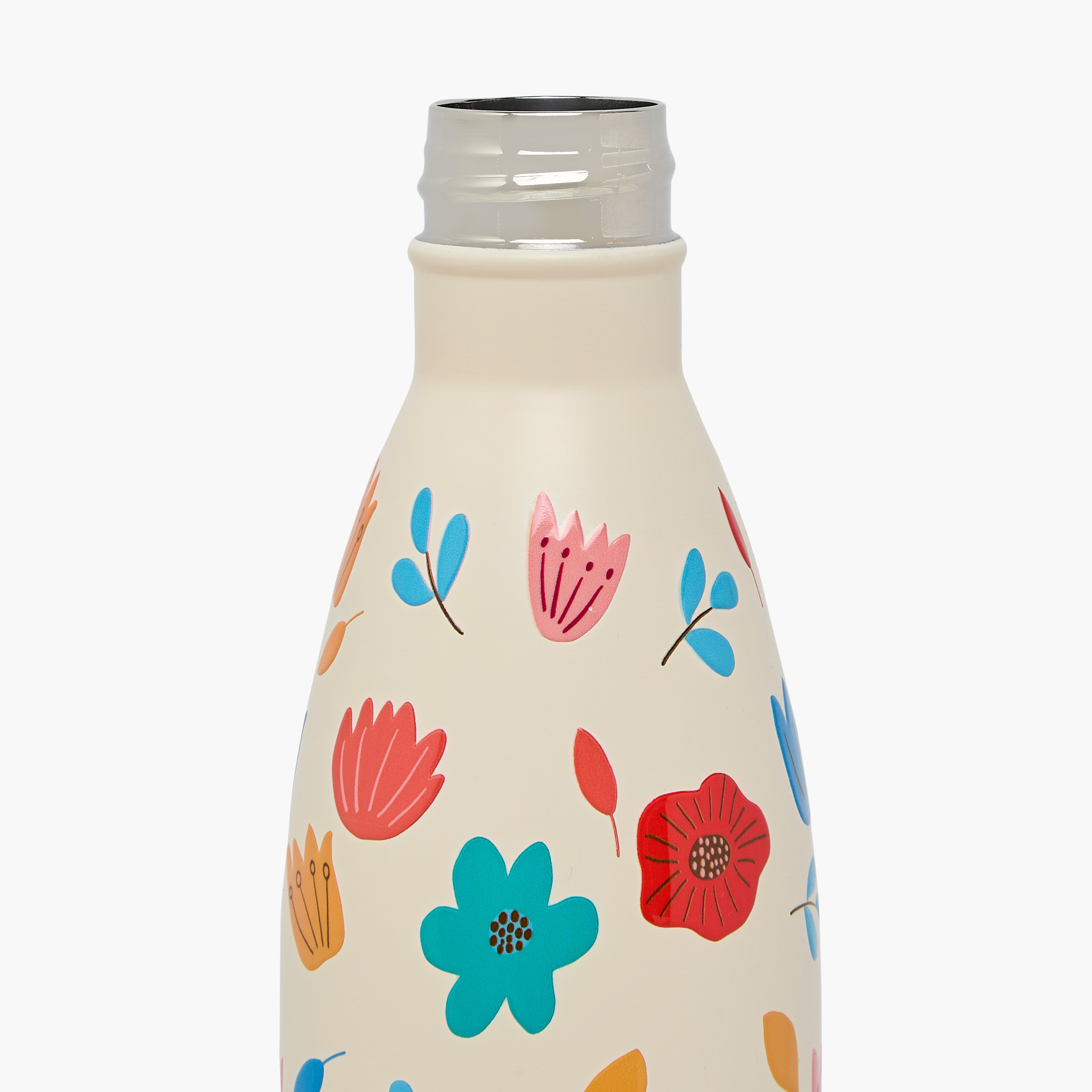 Juniors Floral Stainless Steel Water Bottle with Insulation – 750 ml-school-waterbottles-image-5