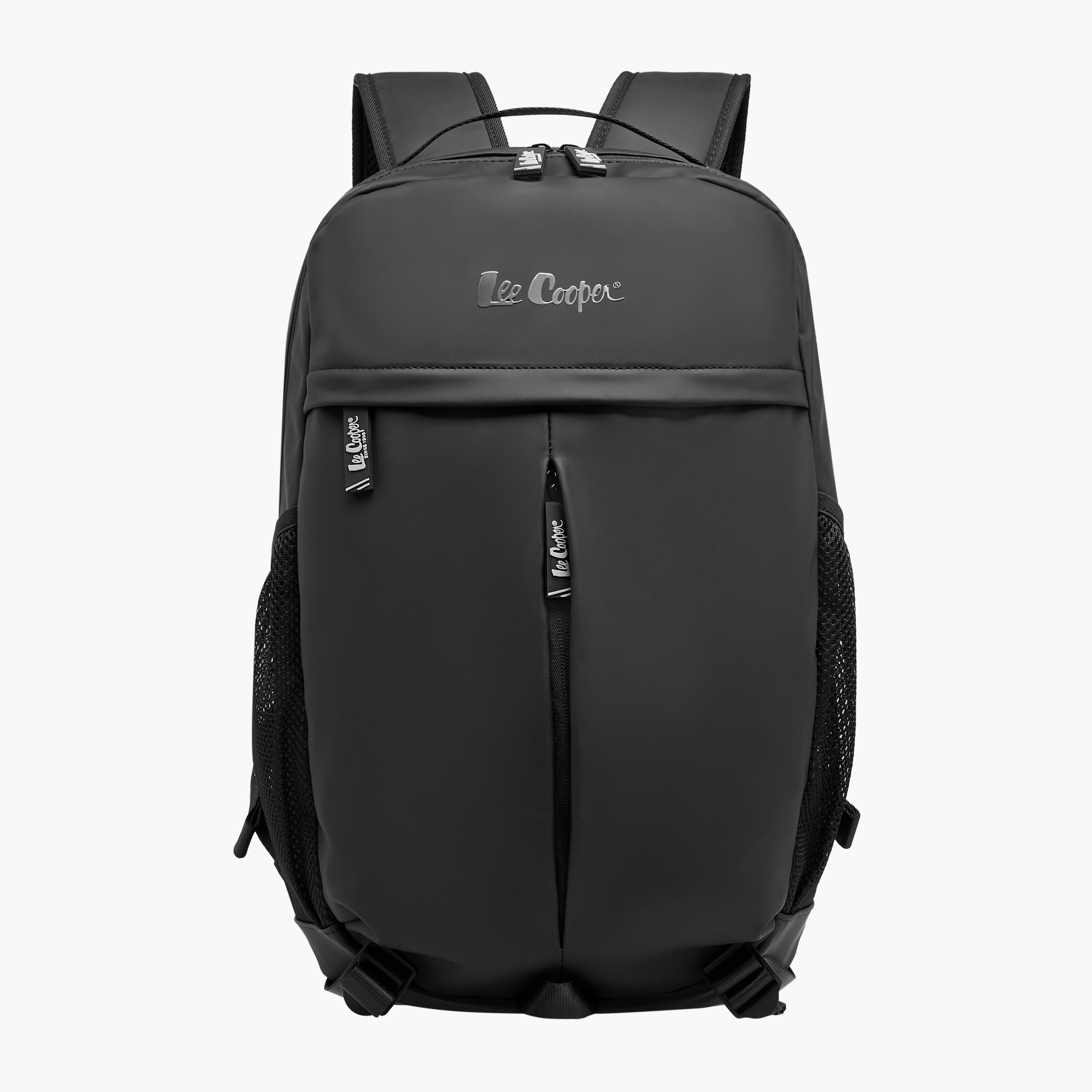 شنطة ظهر سادة بأحزمة قابلة للتعديل وسحاب إغلاق من لي كوبر - 14x31x50 سم-women-bagsandwallets-backpacks-image-1