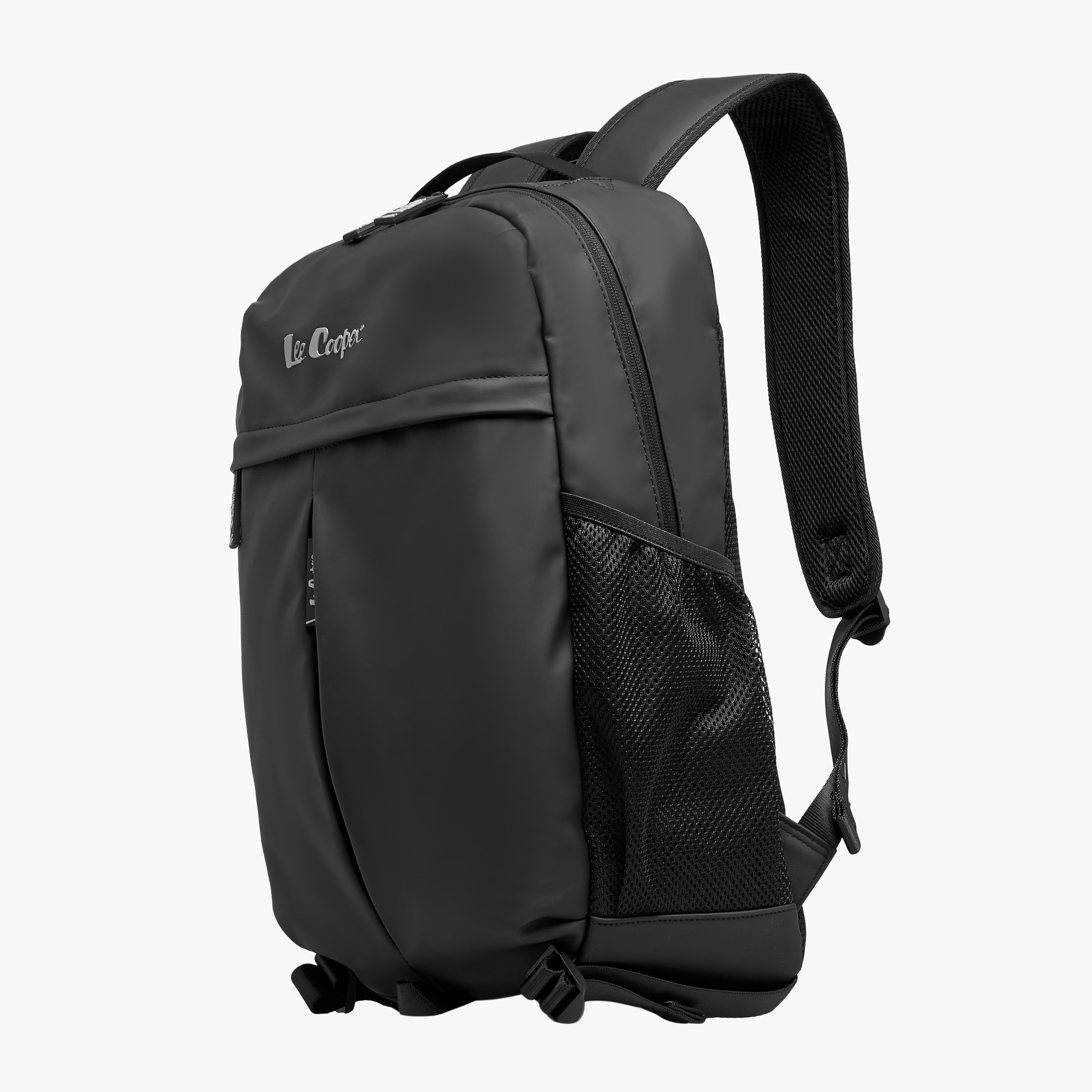 شنطة ظهر سادة بأحزمة قابلة للتعديل وسحاب إغلاق من لي كوبر - 14x31x50 سم-women-bagsandwallets-backpacks-image-3