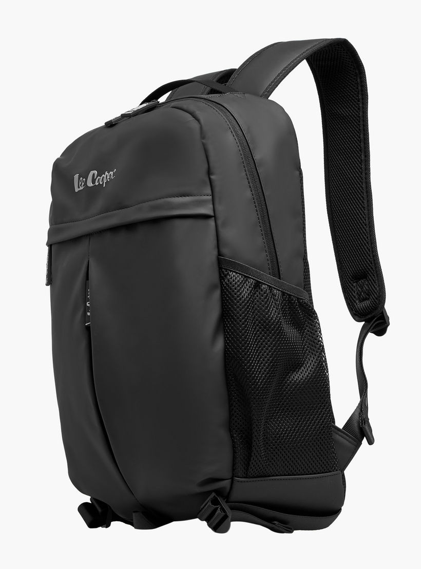 شنطة ظهر سادة بأحزمة قابلة للتعديل وسحاب إغلاق من لي كوبر - 14x31x50 سم-women-bagsandwallets-backpacks-image-3