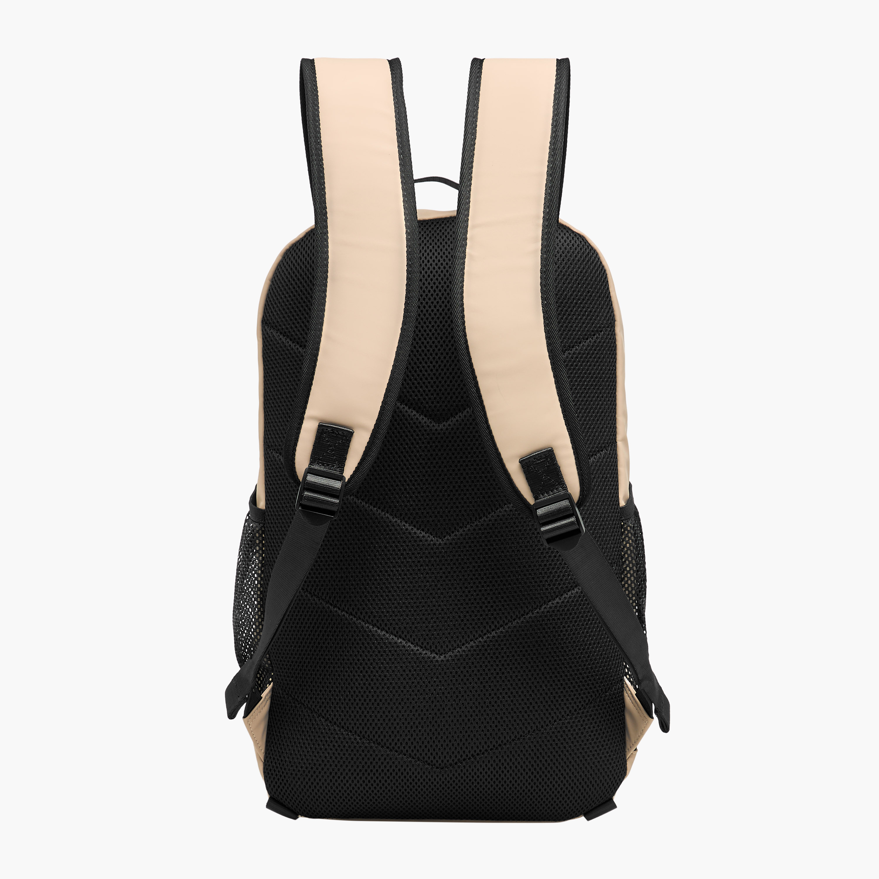 شنطة ظهر سادة بأحزمة قابلة للتعديل وسحاب إغلاق من لي كوبر - 14x31x50 سم-women-bagsandwallets-backpacks-image-4