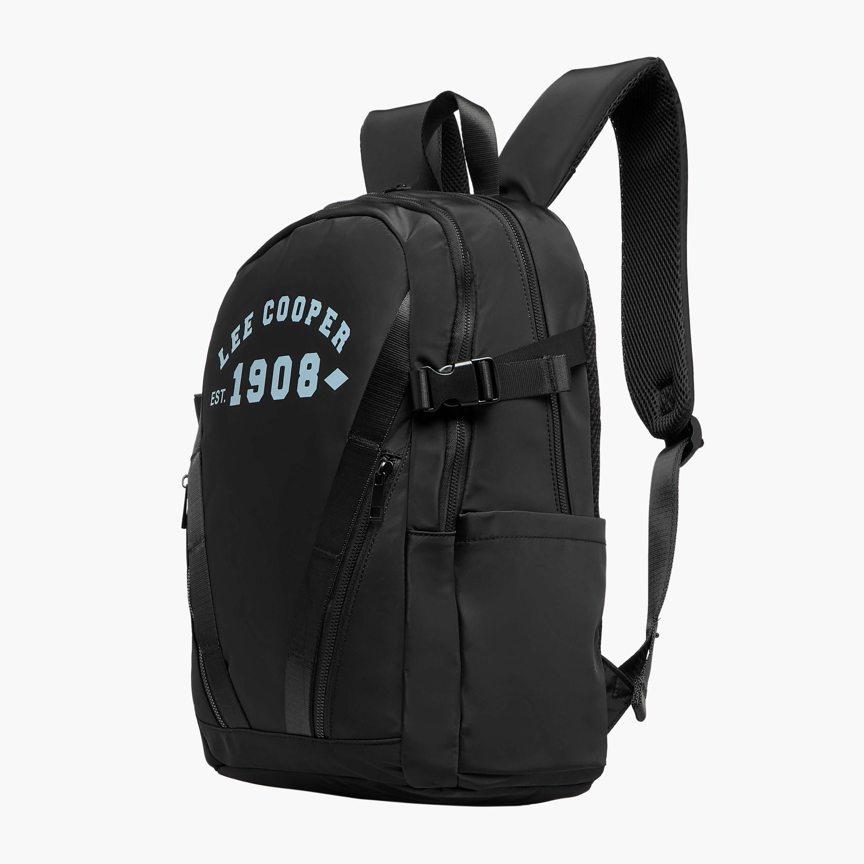 شنطة ظهر بطبعات وأحزمة قابلة للتعديل وسحاب إغلاق من لي كوبر - 16xX33X47 سم-travel-luggagesandbags-backpacks-image-3
