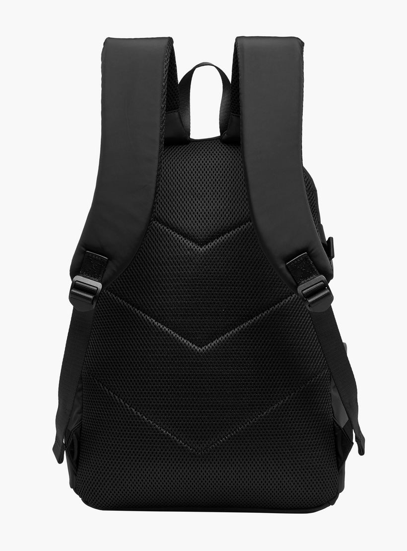 شنطة ظهر بطبعات وأحزمة قابلة للتعديل وسحاب إغلاق من لي كوبر - 16xX33X47 سم-travel-luggagesandbags-backpacks-image-4