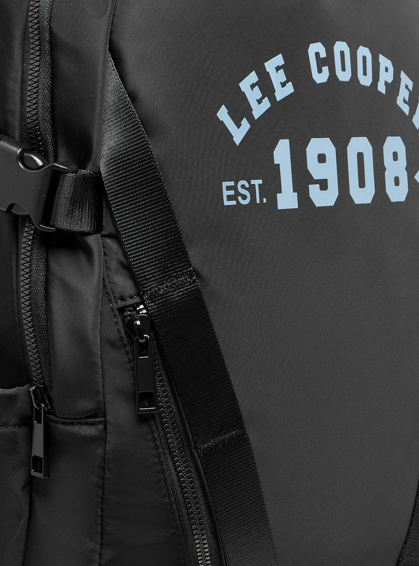 شنطة ظهر بطبعات وأحزمة قابلة للتعديل وسحاب إغلاق من لي كوبر - 16xX33X47 سم-travel-luggagesandbags-backpacks-image-6