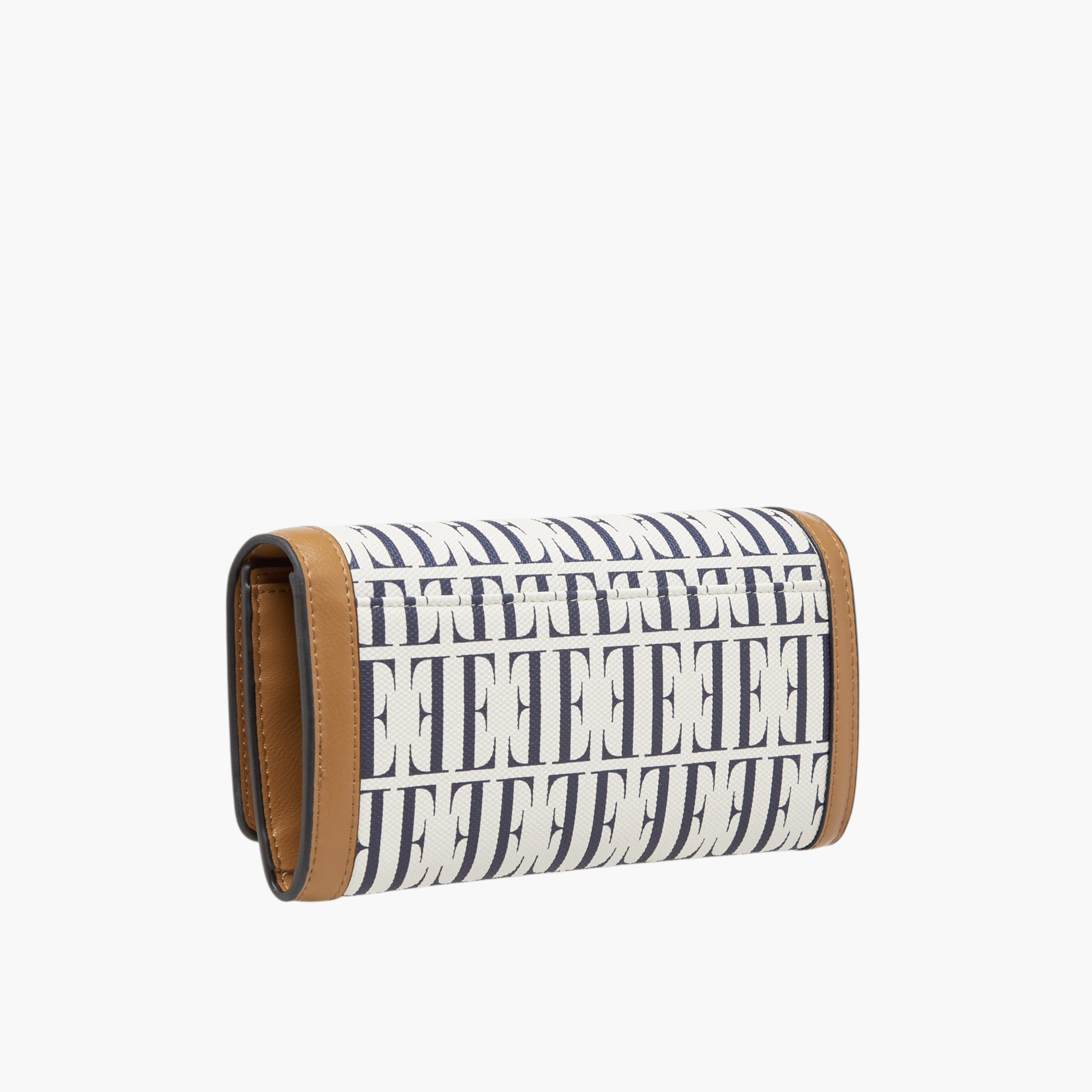 محفظة بزر إغلاق وطبعات مونوجرام من إيل-women-bagsandwallets-wallets-image-2