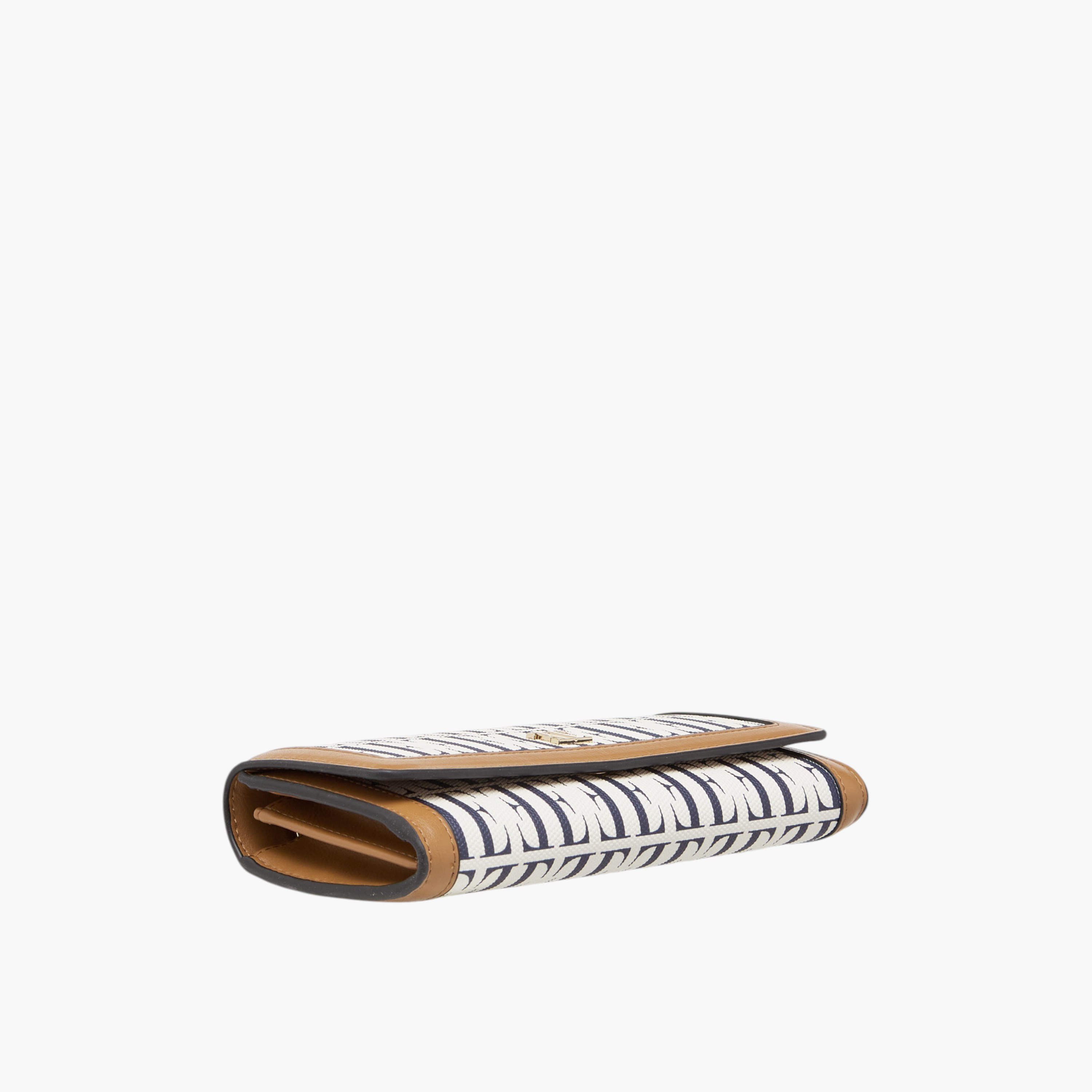 محفظة بزر إغلاق وطبعات مونوجرام من إيل-women-bagsandwallets-wallets-image-4