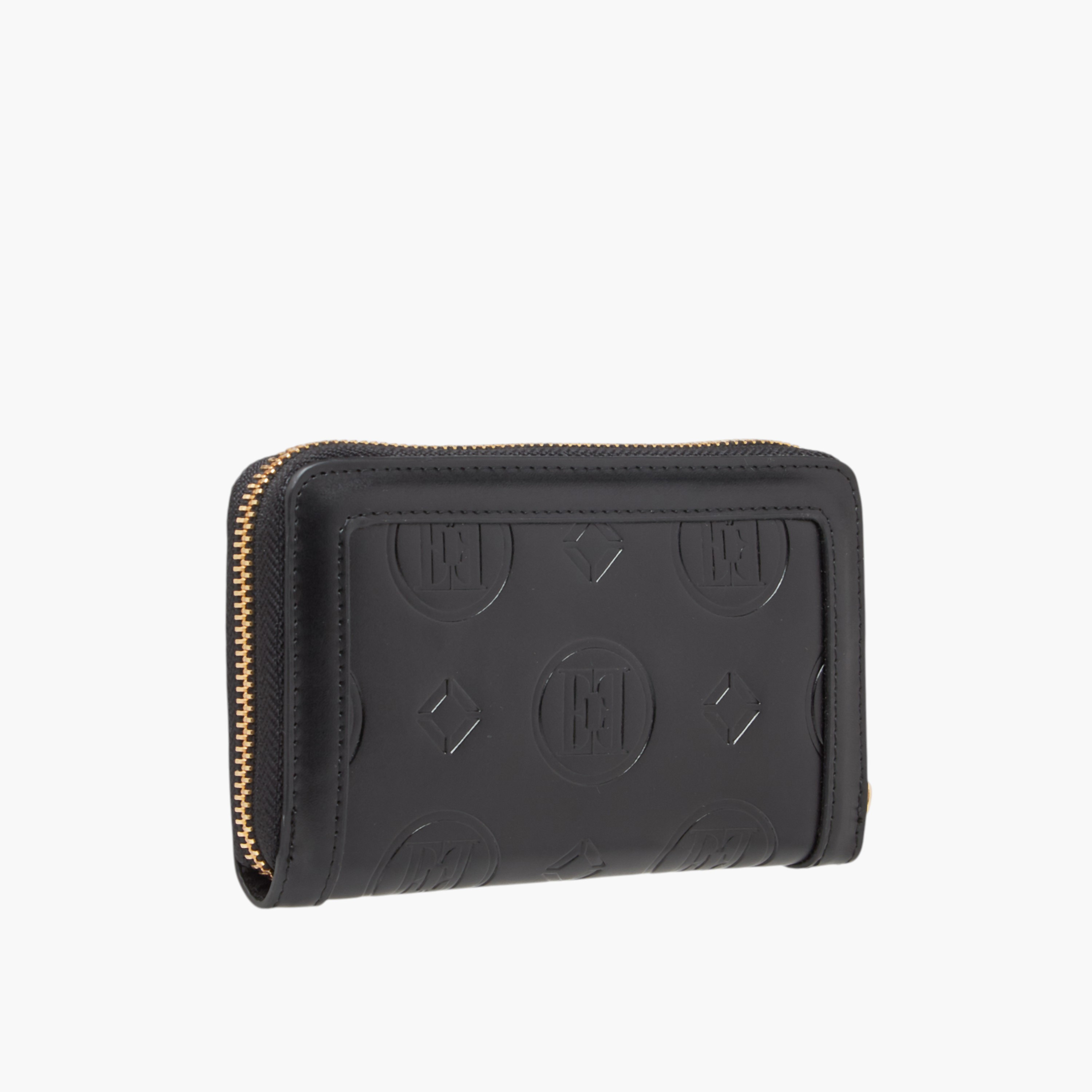 Elle Monogram Embossed Zip Around Wallet-women-bagsandwallets-wallets-image-2