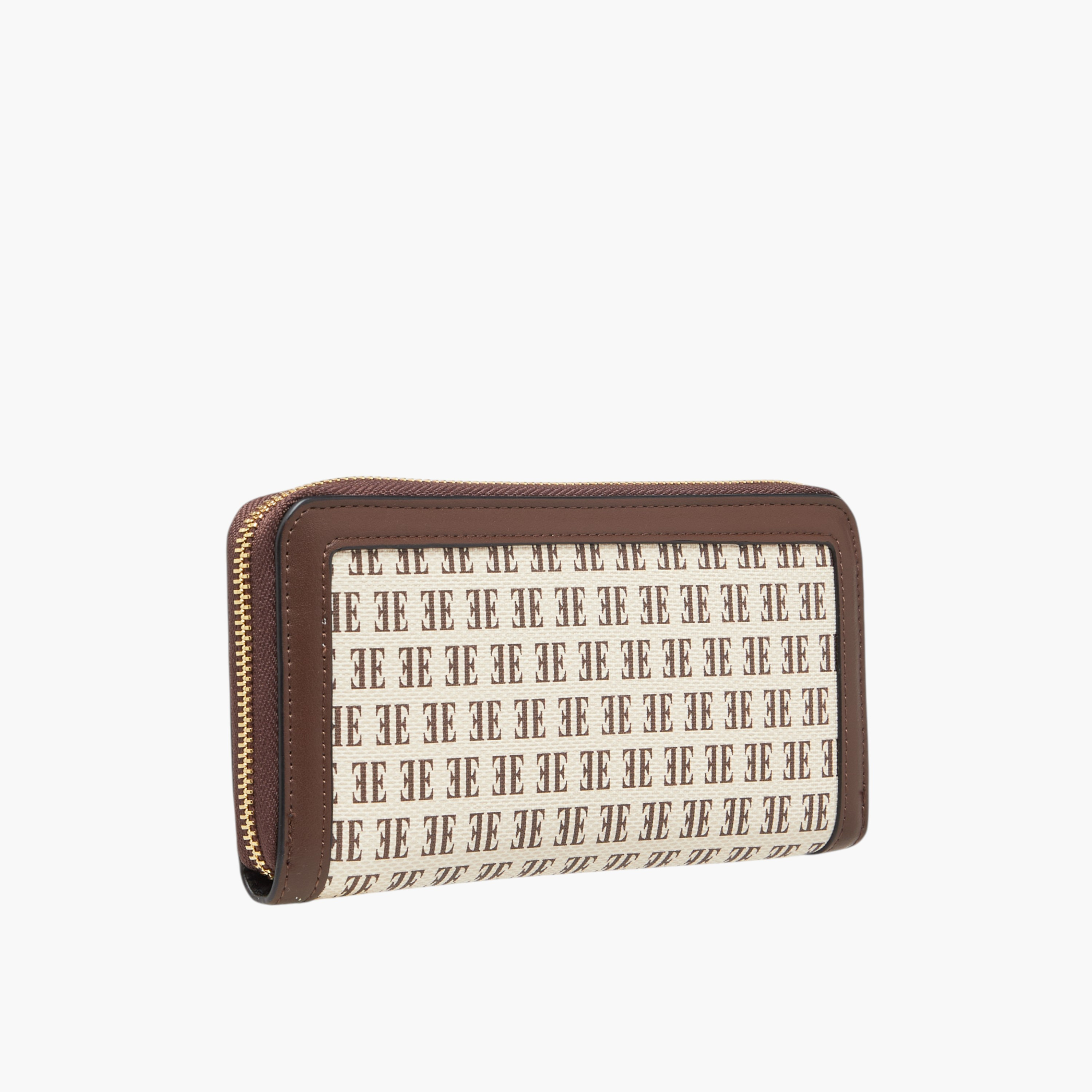 محفظة بسحاب وطبعات مونوجرام من إيل-women-bagsandwallets-wallets-image-2