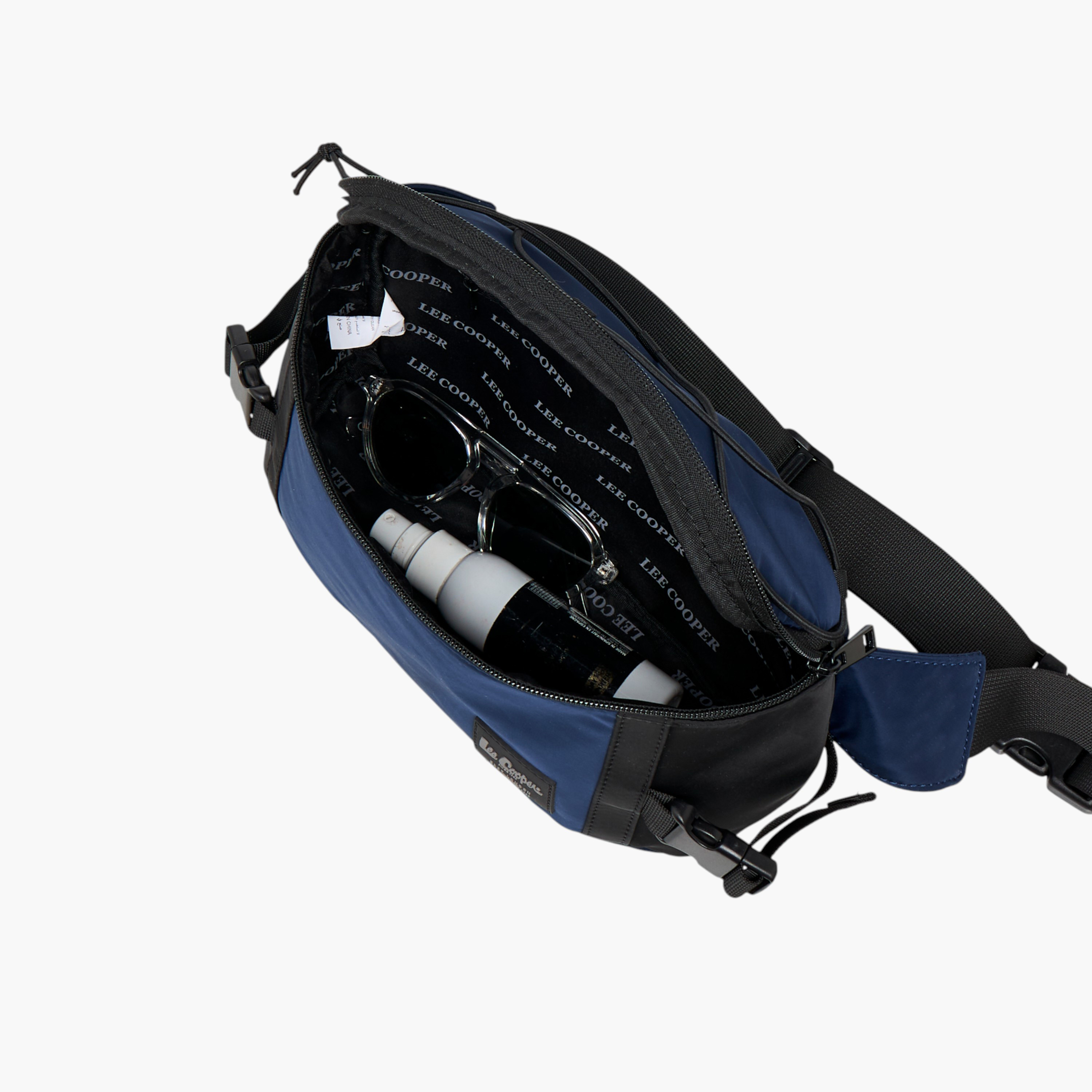 Lee Cooper Men's Solid Polyester Waist Bag-men-bags-image-7