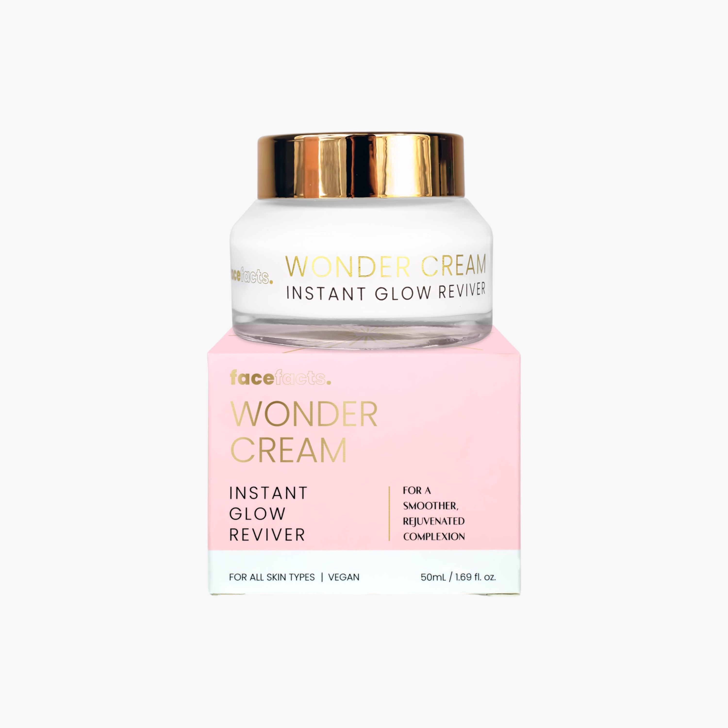 Face facts Wonder Cream Instant Glow Reviver -50 ml-beautyandpersonalcare-skin-moisturisers-facemoisturisers-image-1
