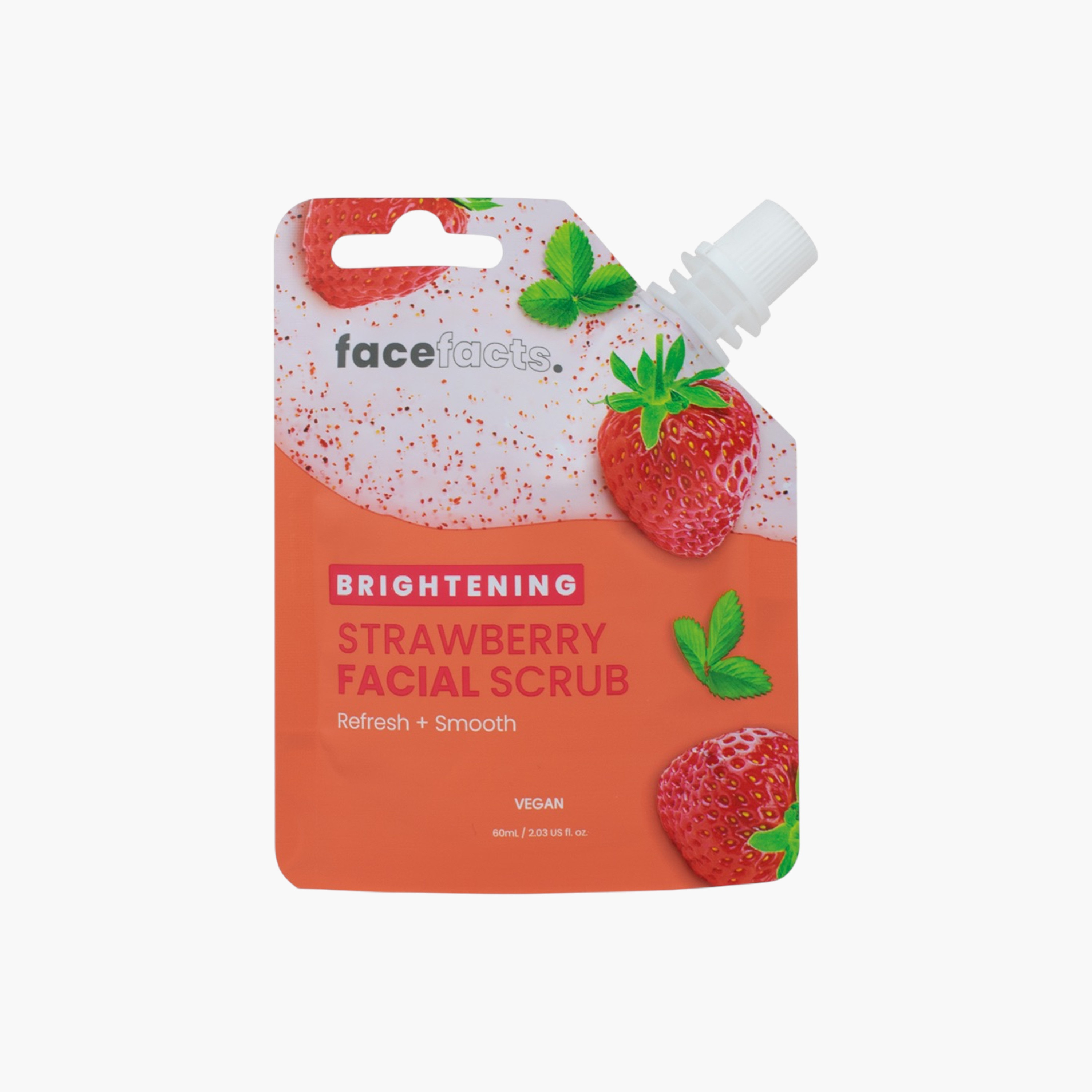 Face facts Brightening Strawberry Facial Scrub - 60 ml-beautyandpersonalcare-bathandbody-bathandshower-scrubs-image-1