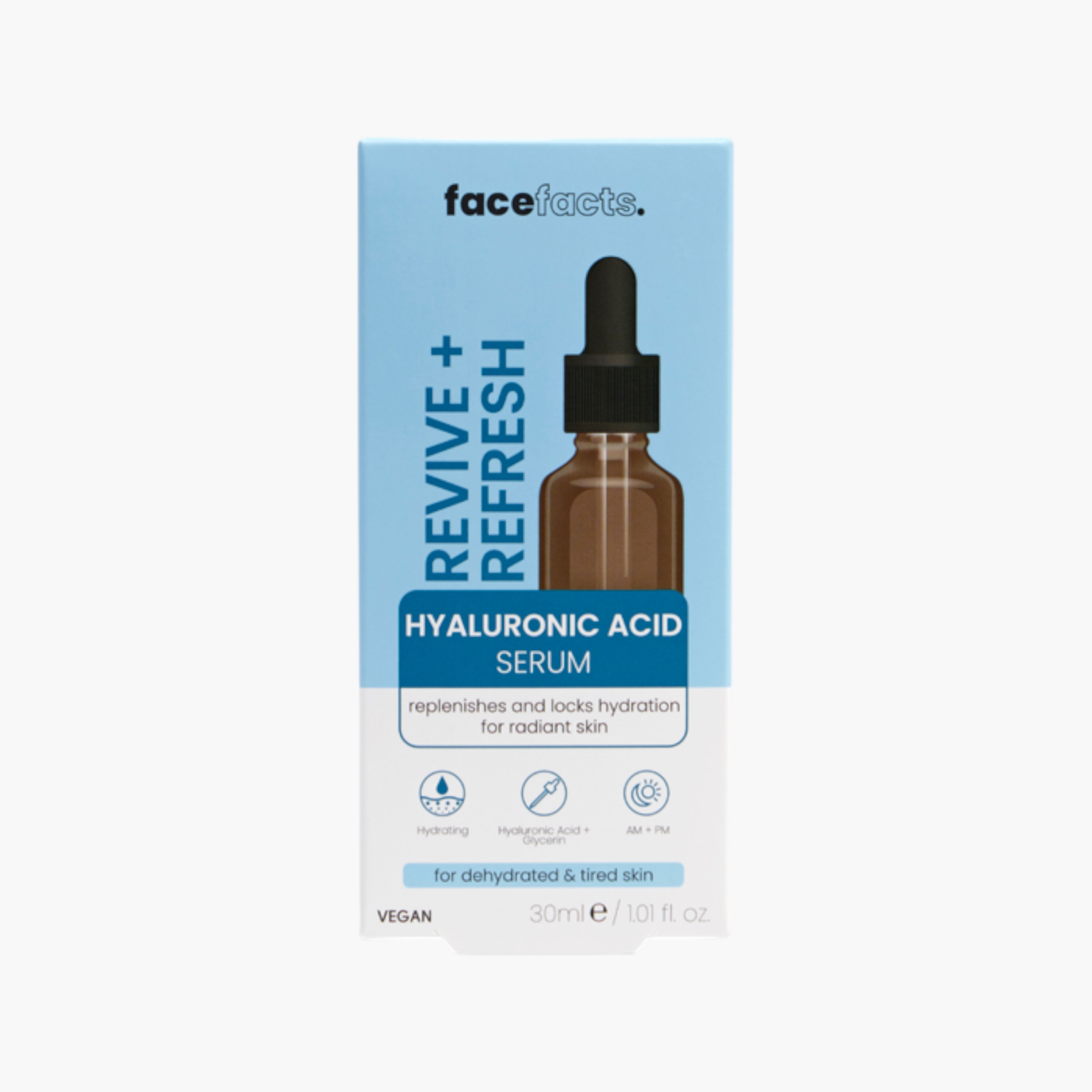 سيروم وجه بحمض الهيالورونيك من فيس فاكتس - 30 مل-beautyandpersonalcare-skin-treatmentsandserums-image-1