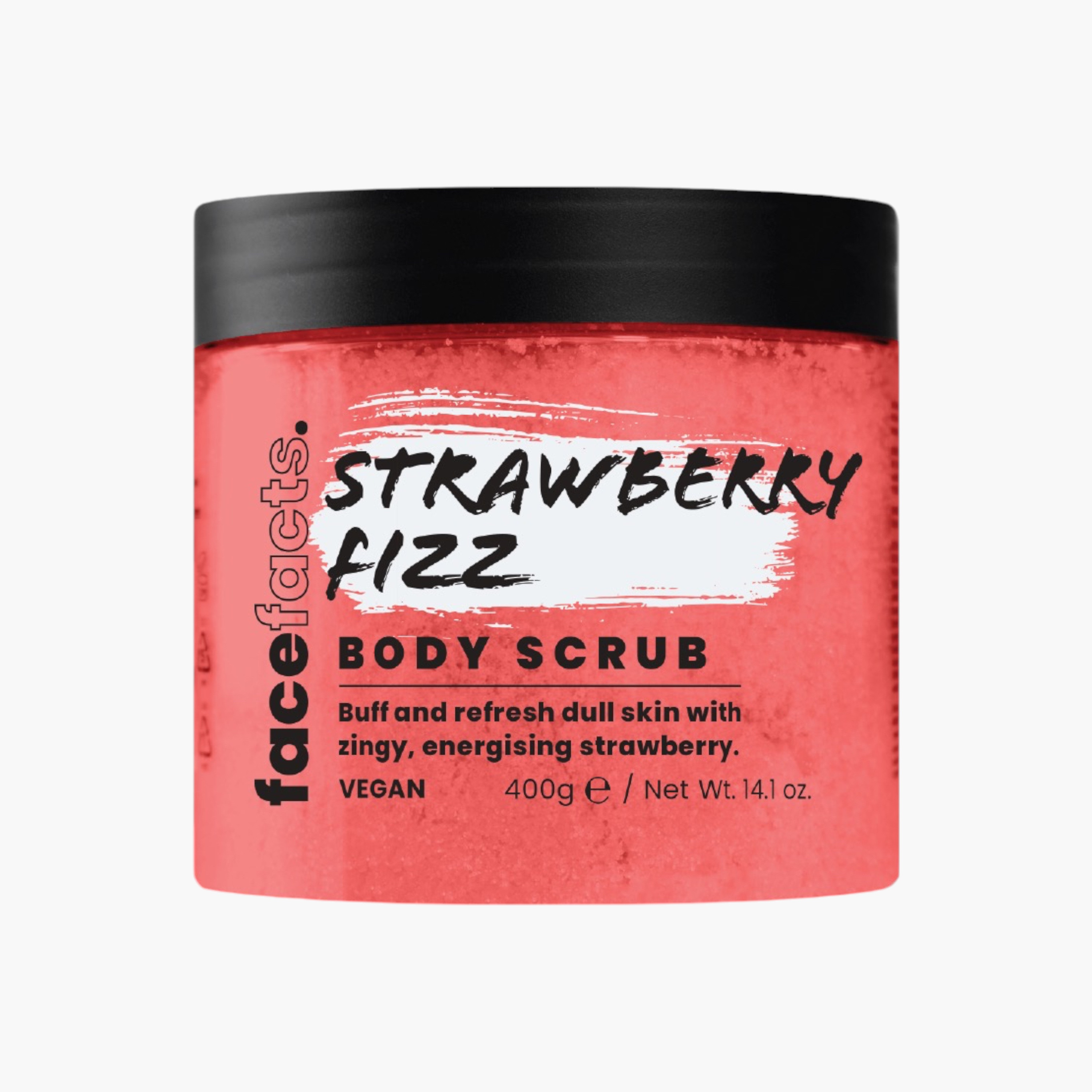 Face facts Strawberry Fizz Body Scrub - 400 gms-beautyandpersonalcare-bathandbody-bathandshower-scrubs-image-1