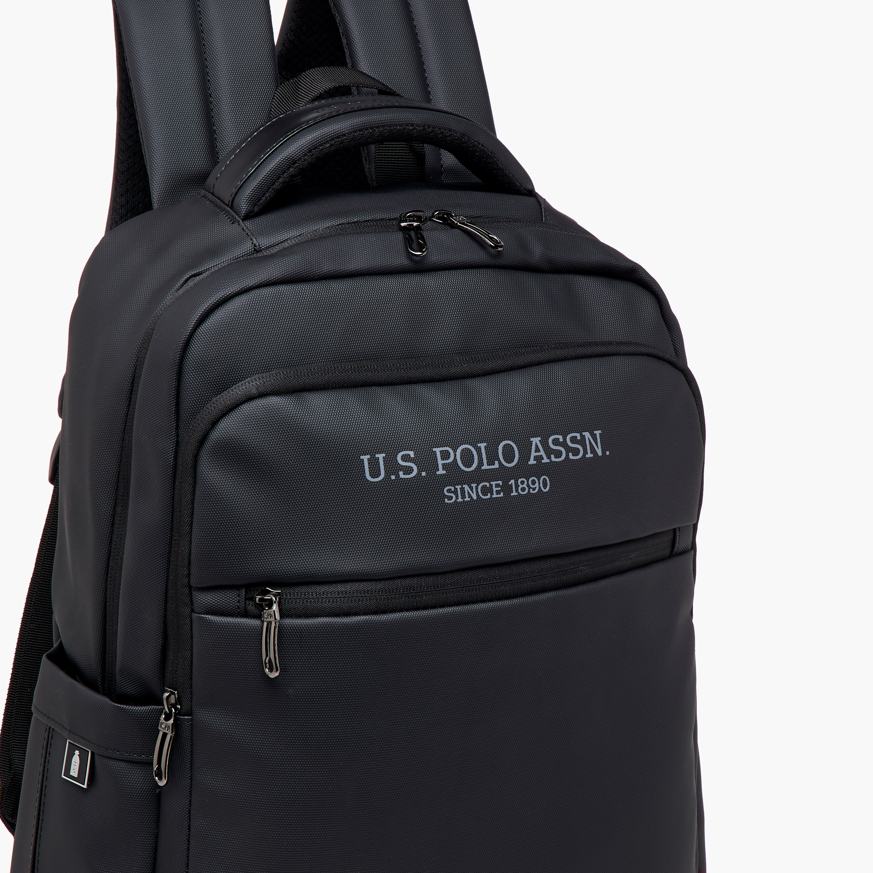 US POLO ASSN. Textured Backpack with Adjustable Straps and Zip Closure - 71x47x41 cms-school-bagsandbackpacks-backpacks-image-5