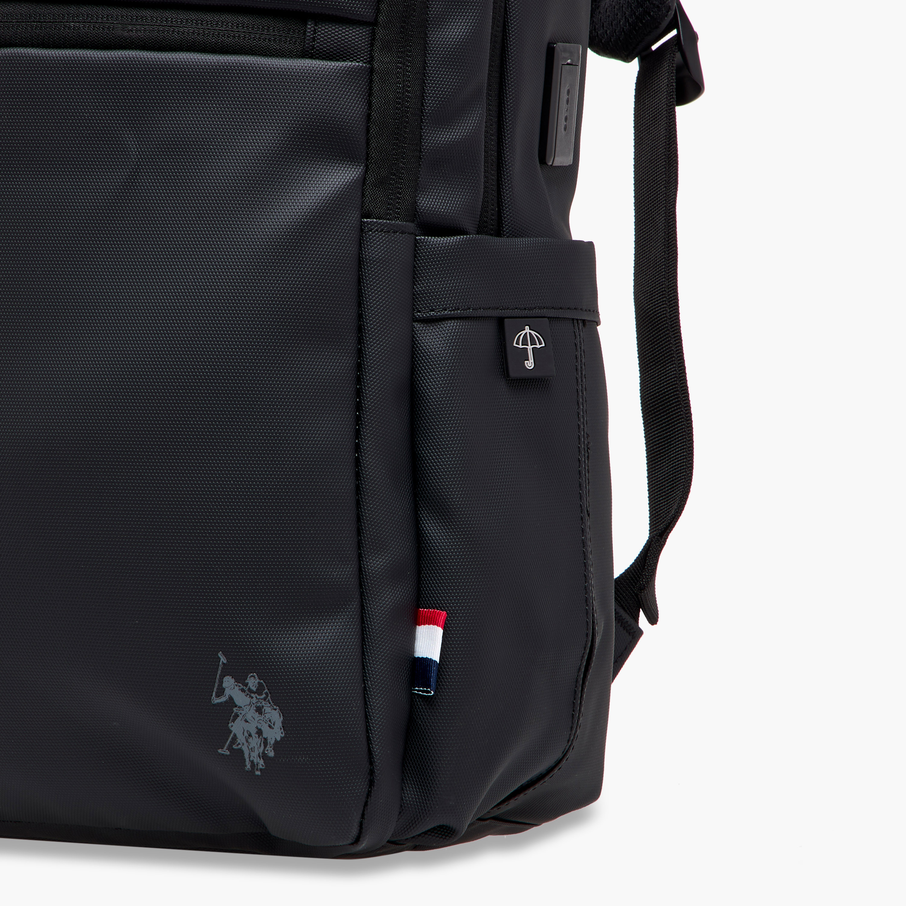 US POLO ASSN. Textured Backpack with Adjustable Straps and Zip Closure - 71x47x41 cms-school-bagsandbackpacks-backpacks-image-6