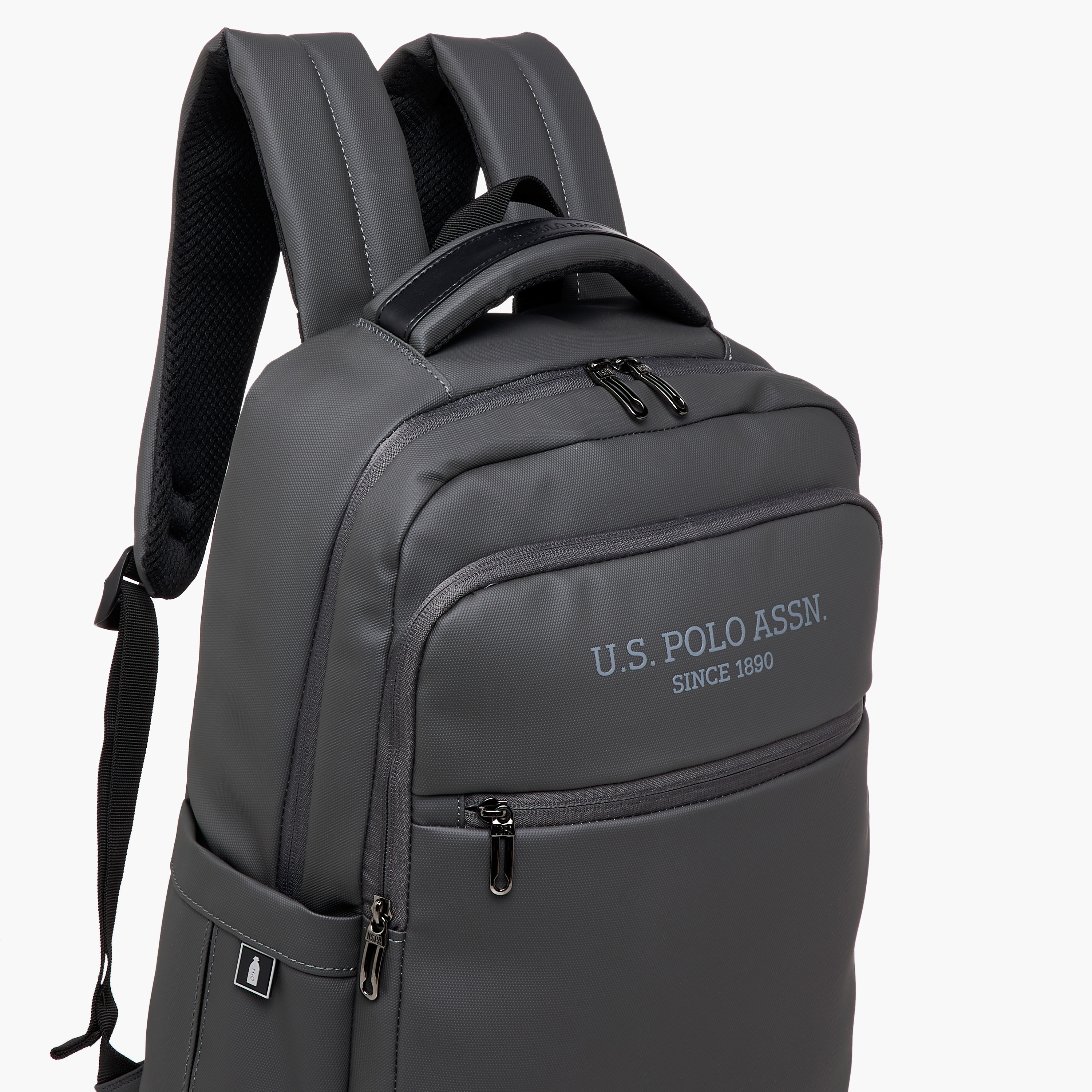 US POLO ASSN. Textured Backpack with Adjustable Straps and Zip Closure - 71x47x41 cms-school-bagsandbackpacks-backpacks-image-5