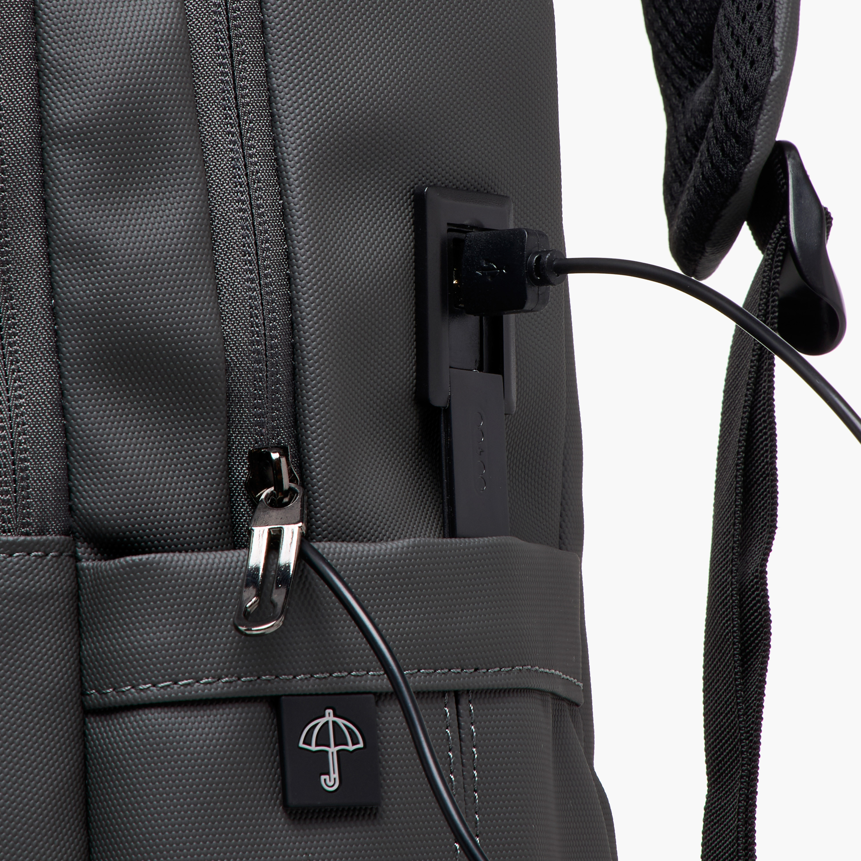 US POLO ASSN. Textured Backpack with Adjustable Straps and Zip Closure - 71x47x41 cms-school-bagsandbackpacks-backpacks-image-9