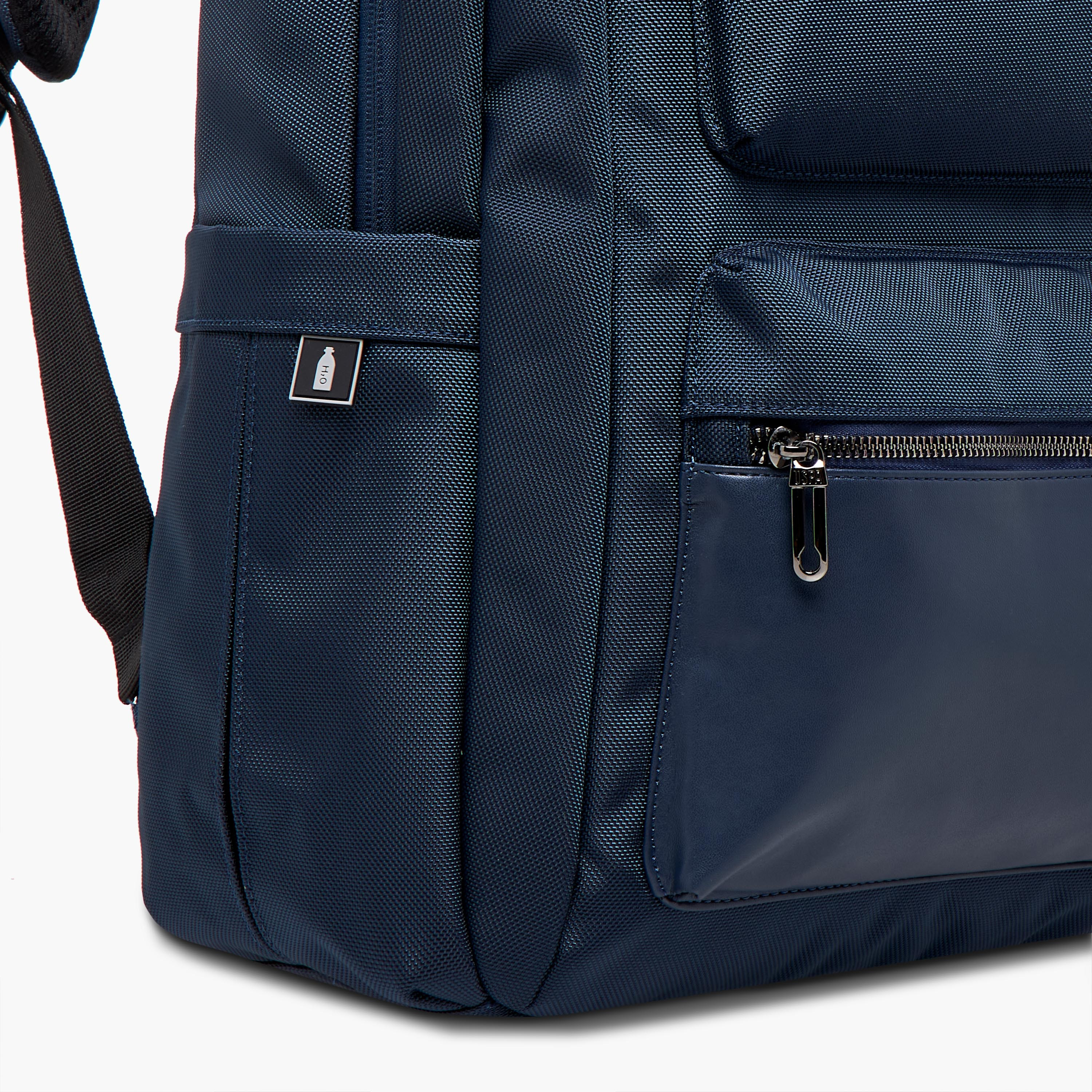 US POLO ASSN. Textured Backpack with Adjustable Straps and Zip Closure - 71x47x41 cms-school-bagsandbackpacks-backpacks-image-7