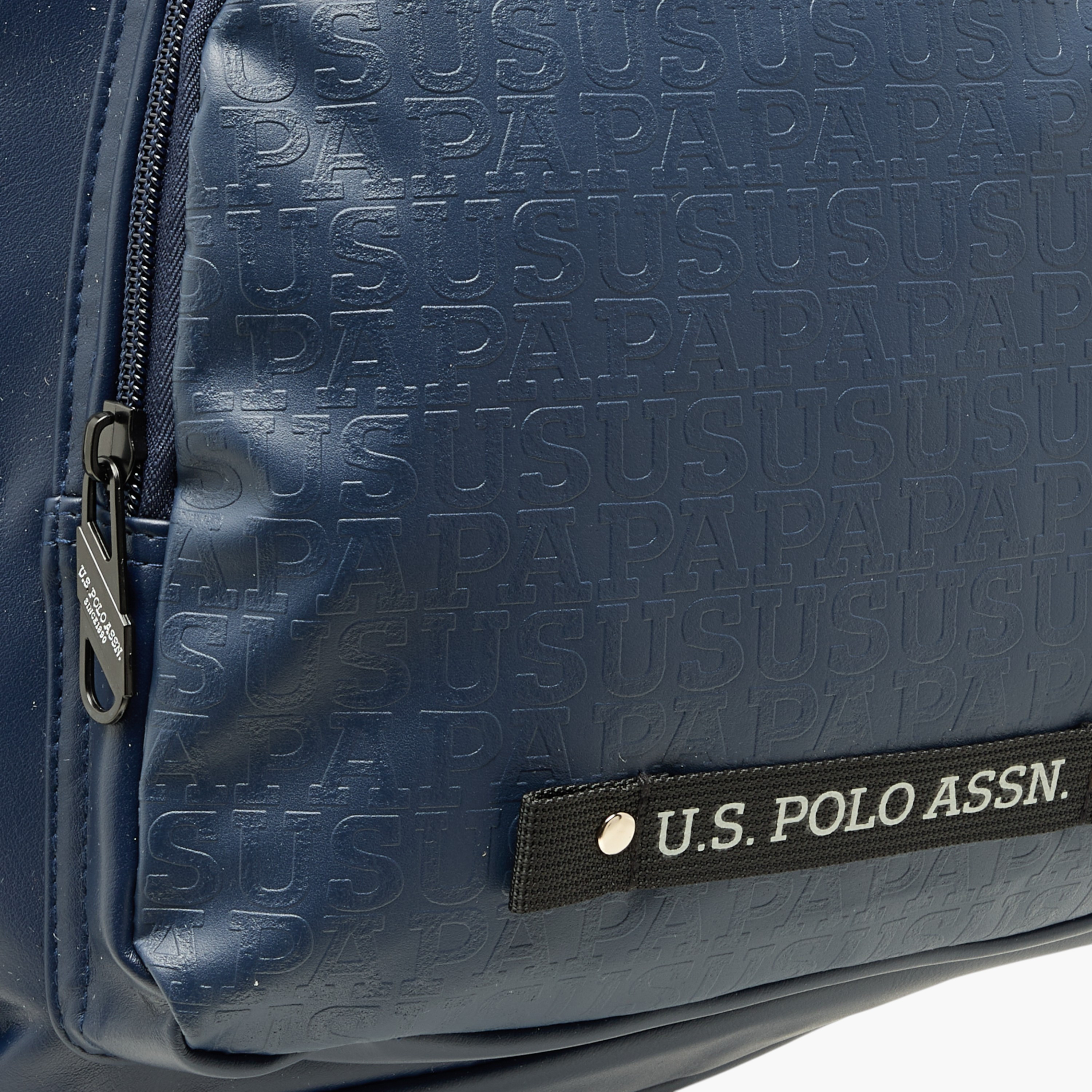 US POLO ASSN. Embossed Backpack with Padded Straps - 71x47x41 cms-women-bagsandwallets-backpacks-image-6