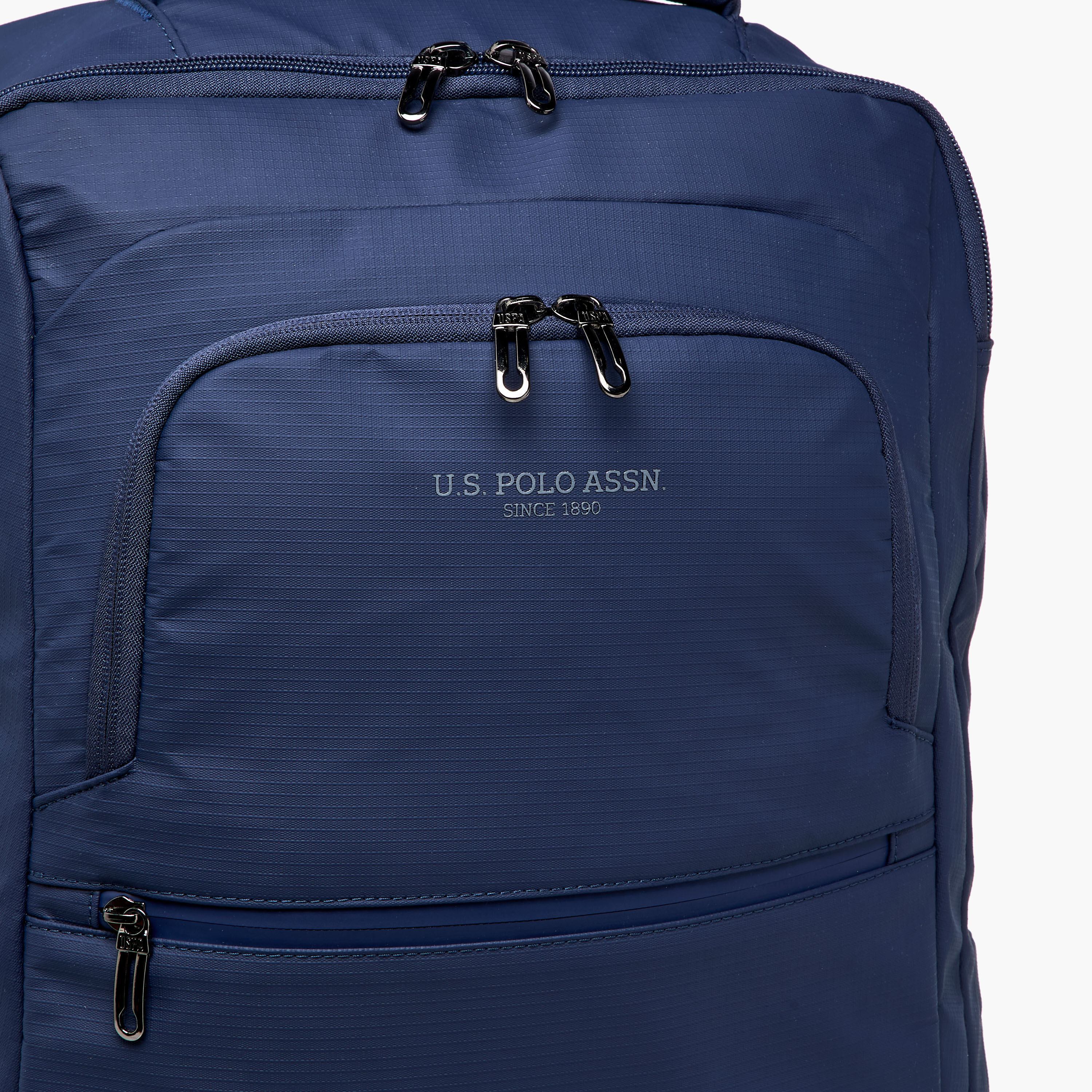 US POLO ASSN. Logo Detail 19-inch Trolley Backpack with Retractable Handle - 60x35x32 cms-school-bagsandbackpacks-trolleybags-image-9