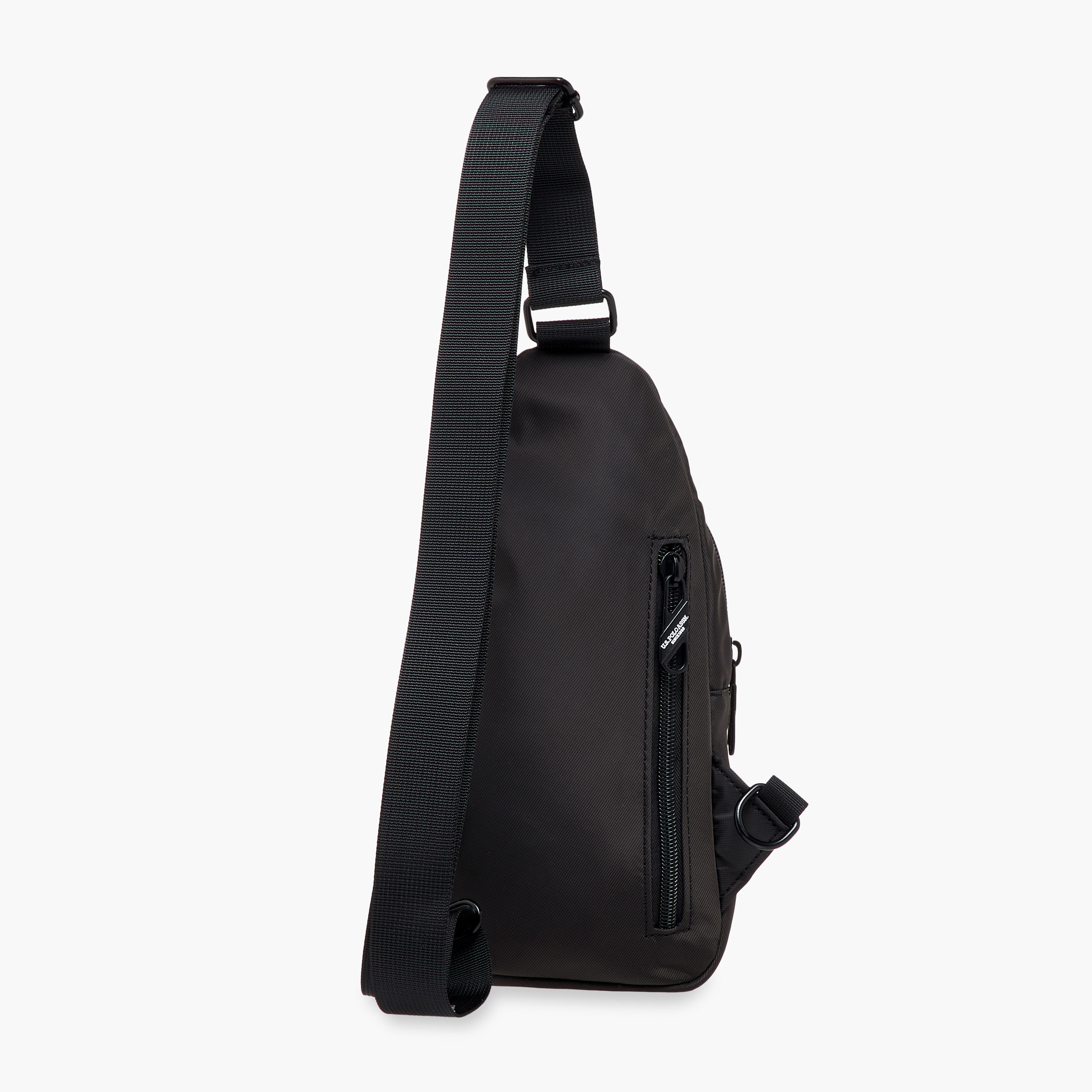 US POLO ASSN. Solid Sling Backpack with Adjustable Strap and Zip Closure - 62x43x28 cms-men-bags-image-4