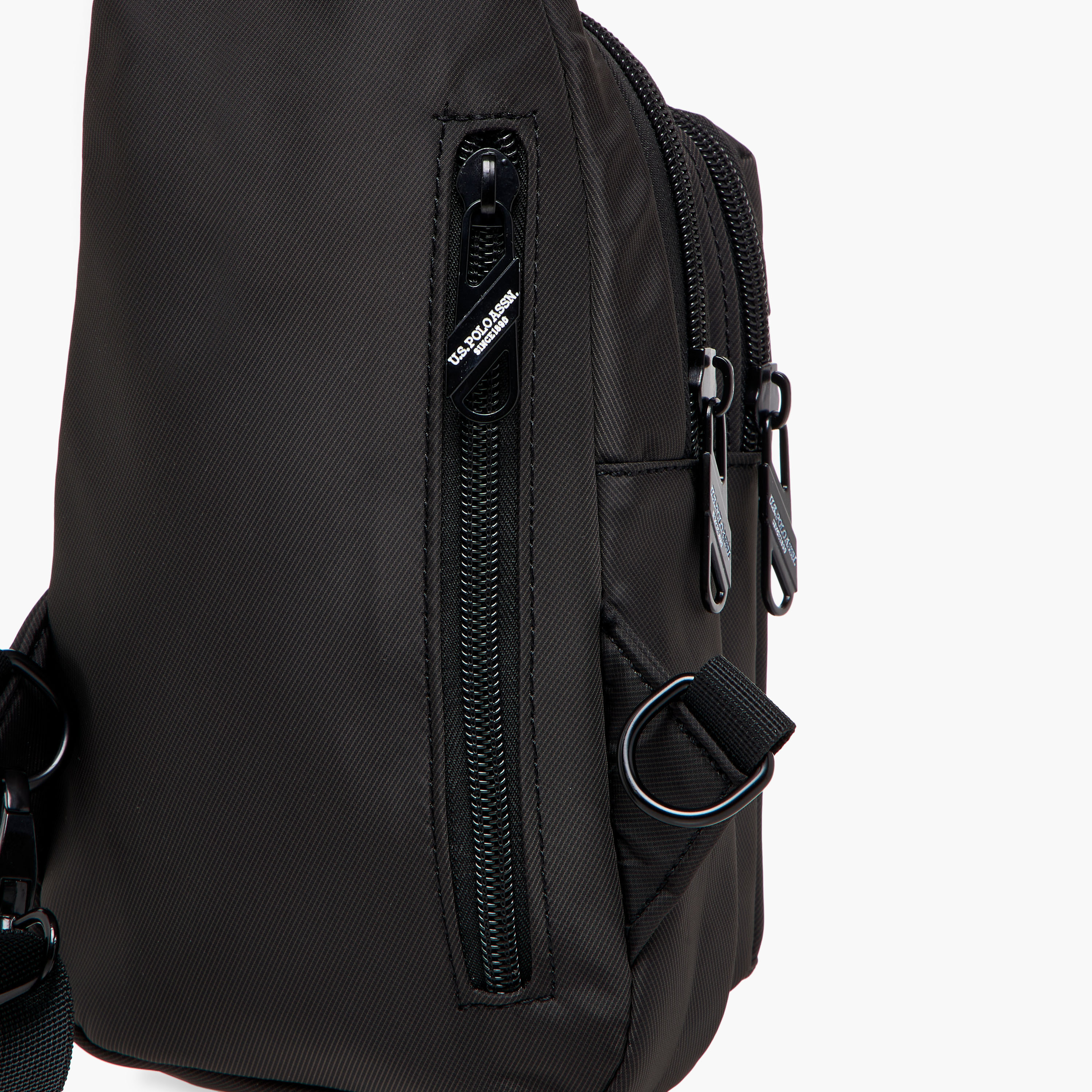 US POLO ASSN. Solid Sling Backpack with Adjustable Strap and Zip Closure - 62x43x28 cms-men-bags-image-6