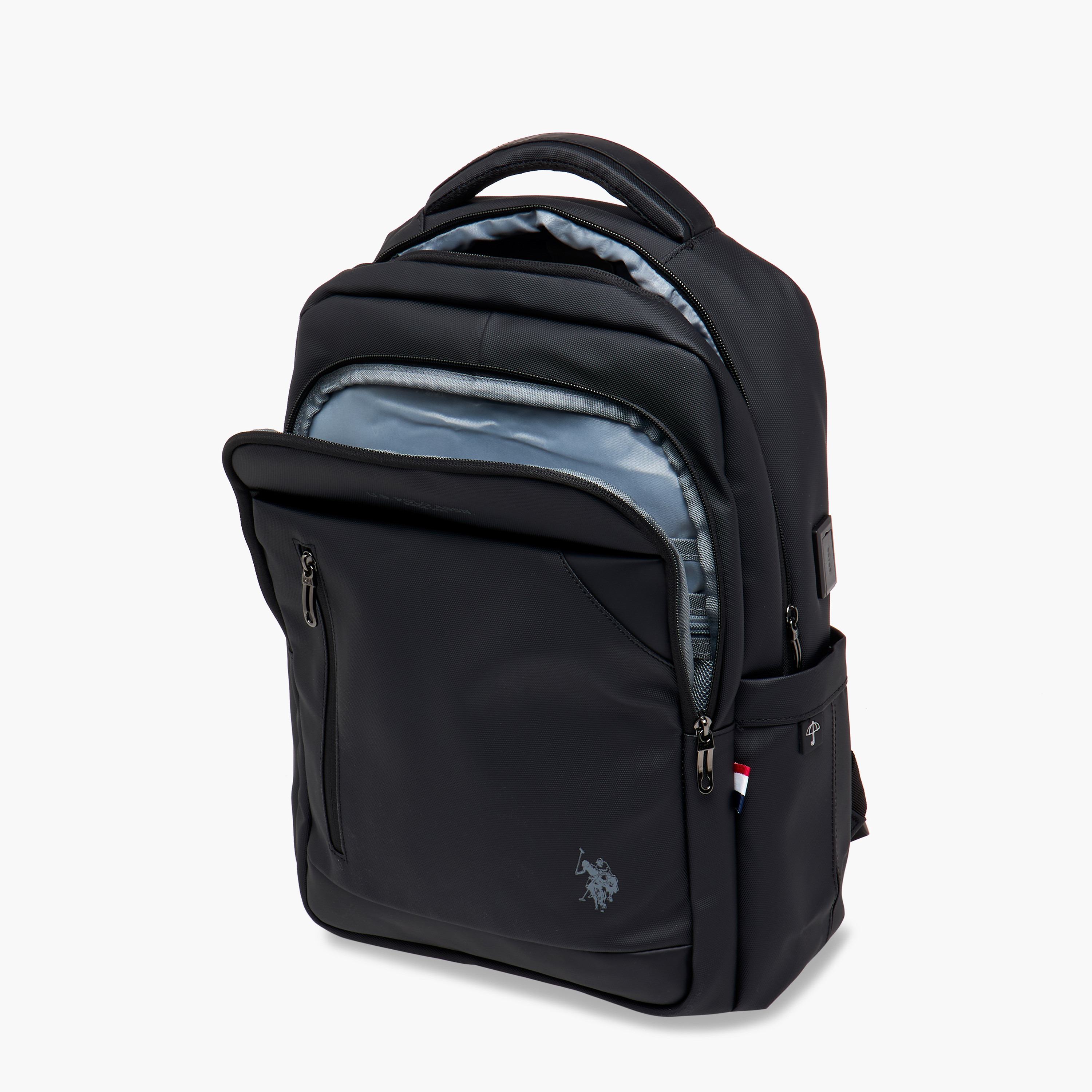 US POLO ASSN. Textured Backpack with Adjustable Straps and Zip Closure - 71x47x41 cms-school-bagsandbackpacks-backpacks-image-10