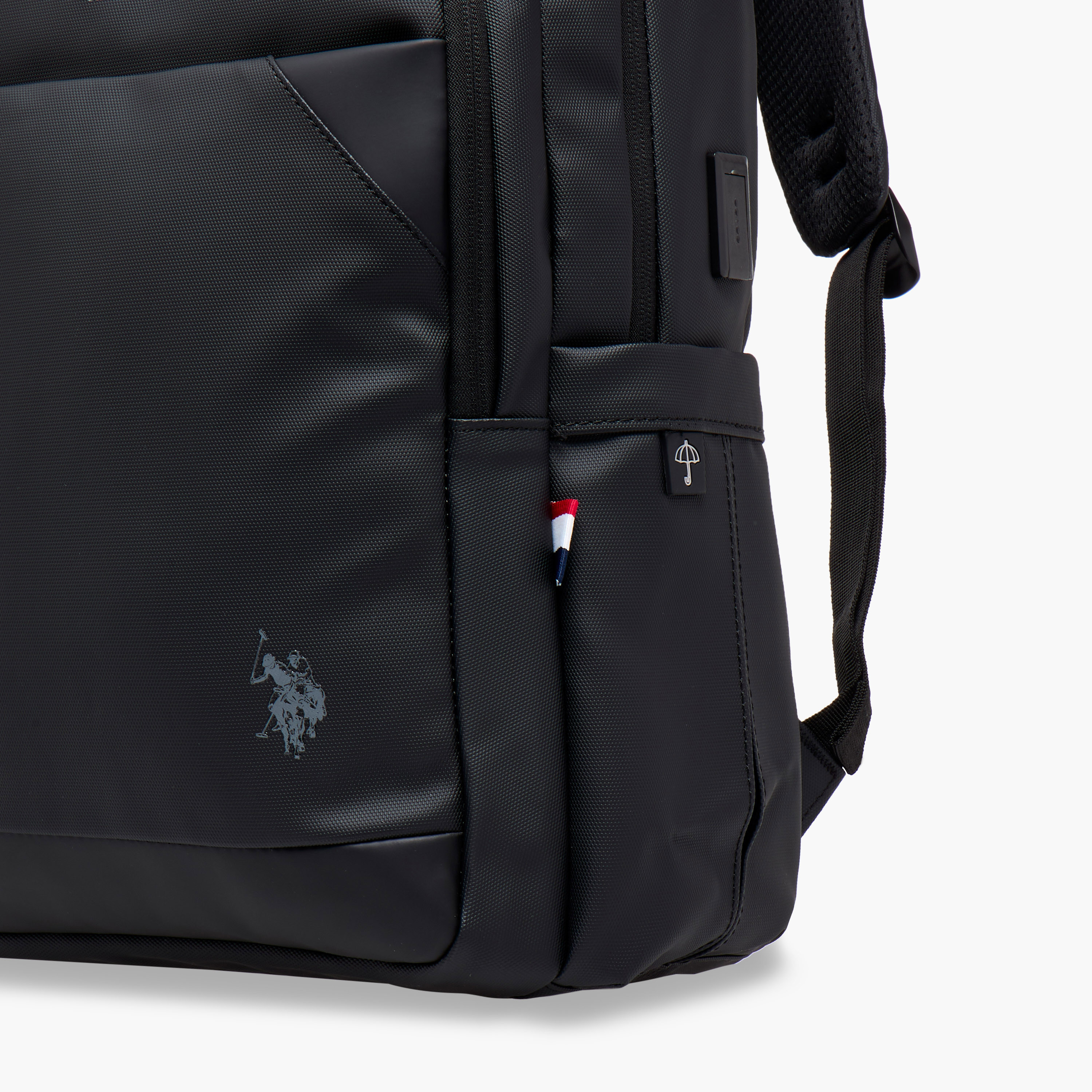 US POLO ASSN. Textured Backpack with Adjustable Straps and Zip Closure - 71x47x41 cms-school-bagsandbackpacks-backpacks-image-6