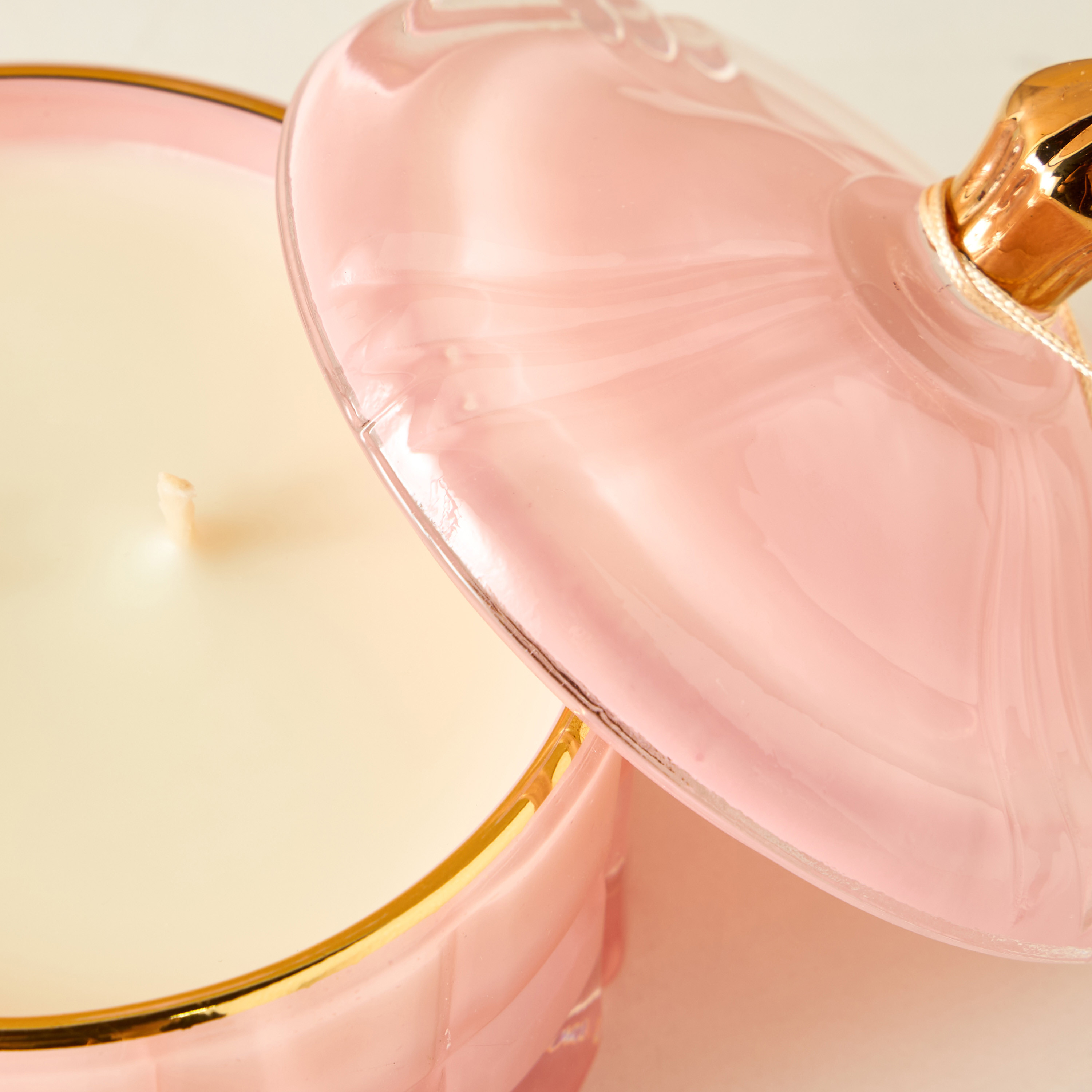 Scented London Pink lotus Scented Jar Candle - 11 cms-household-homefragrance-candles-image-5