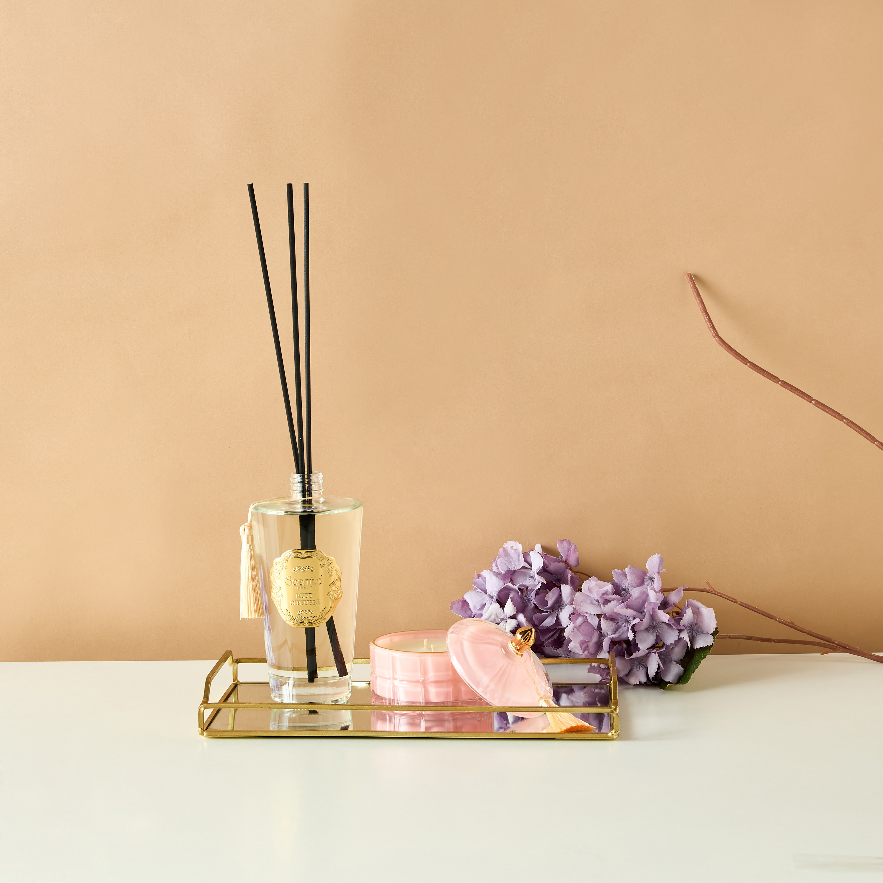 Scent.d London Sweet Vanilla Reed Diffuser - 500 ml-household-homefragrance-reeddiffusers-image-5
