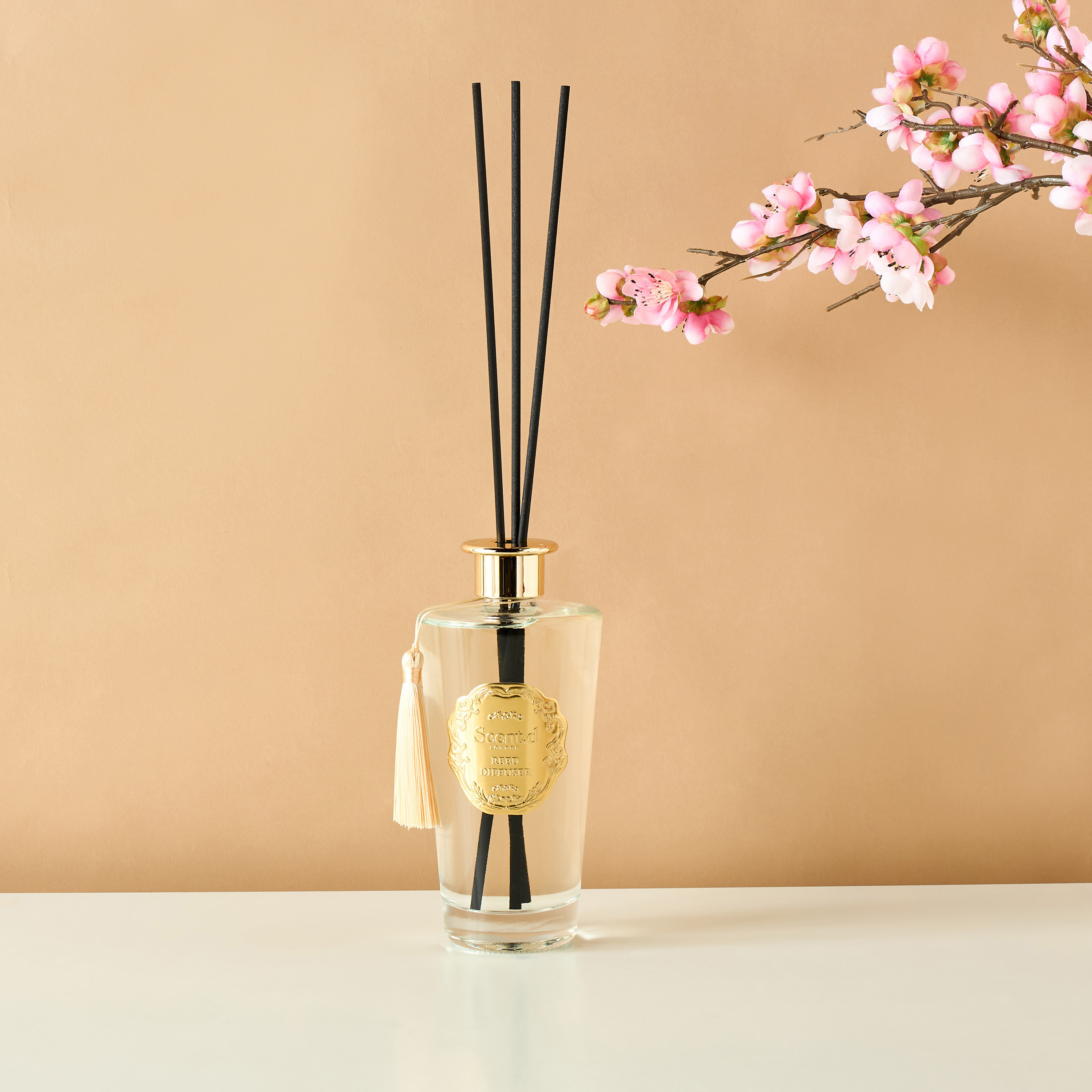 Scent.d London Sweet Vanilla Reed Diffuser - 500 ml-household-homefragrance-reeddiffusers-image-1
