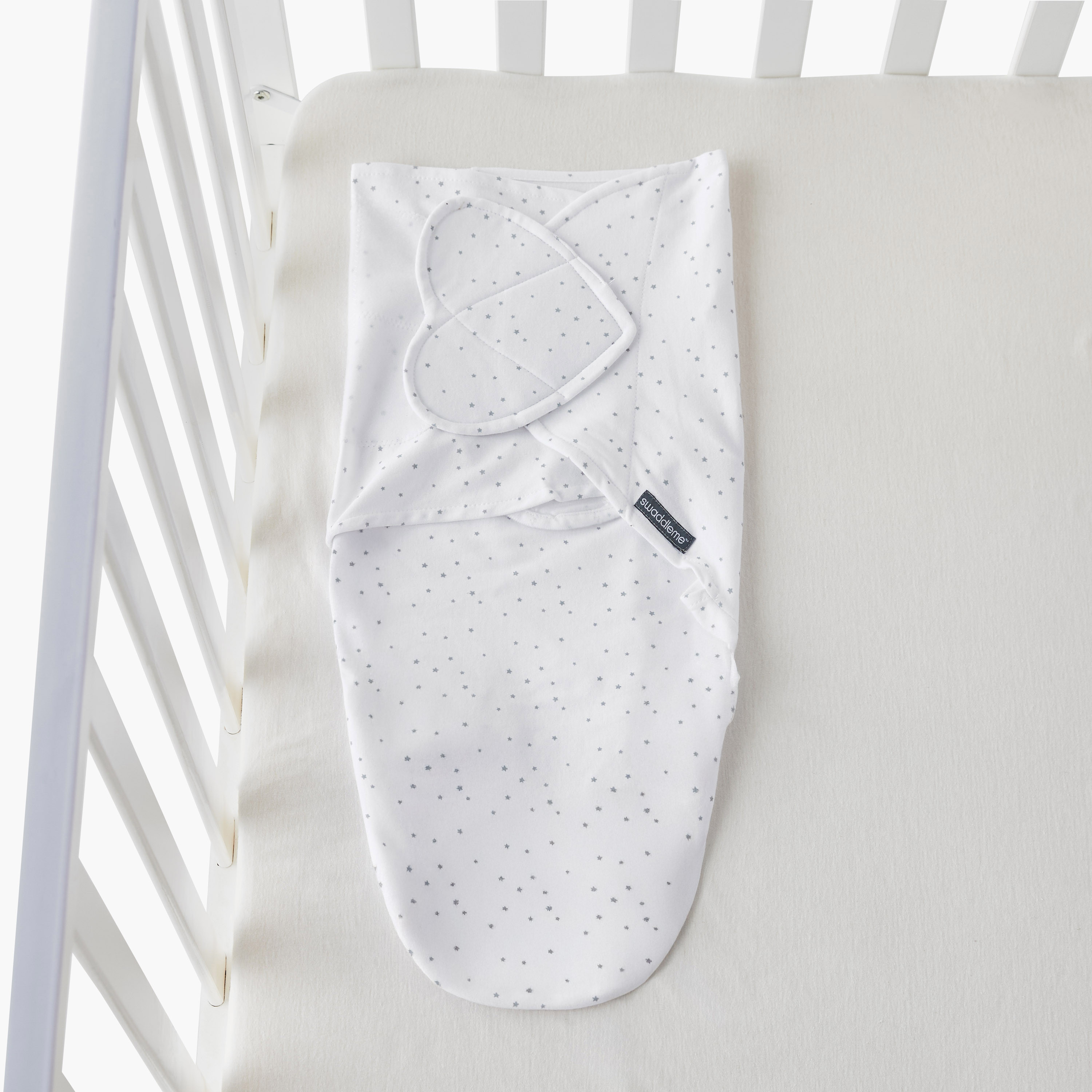 Juniors Baby Sleeping Bag with Star Print, 0-3 Months-baby-nursery-blanketsandswaddles-swaddlesandsleepingbags-image-1