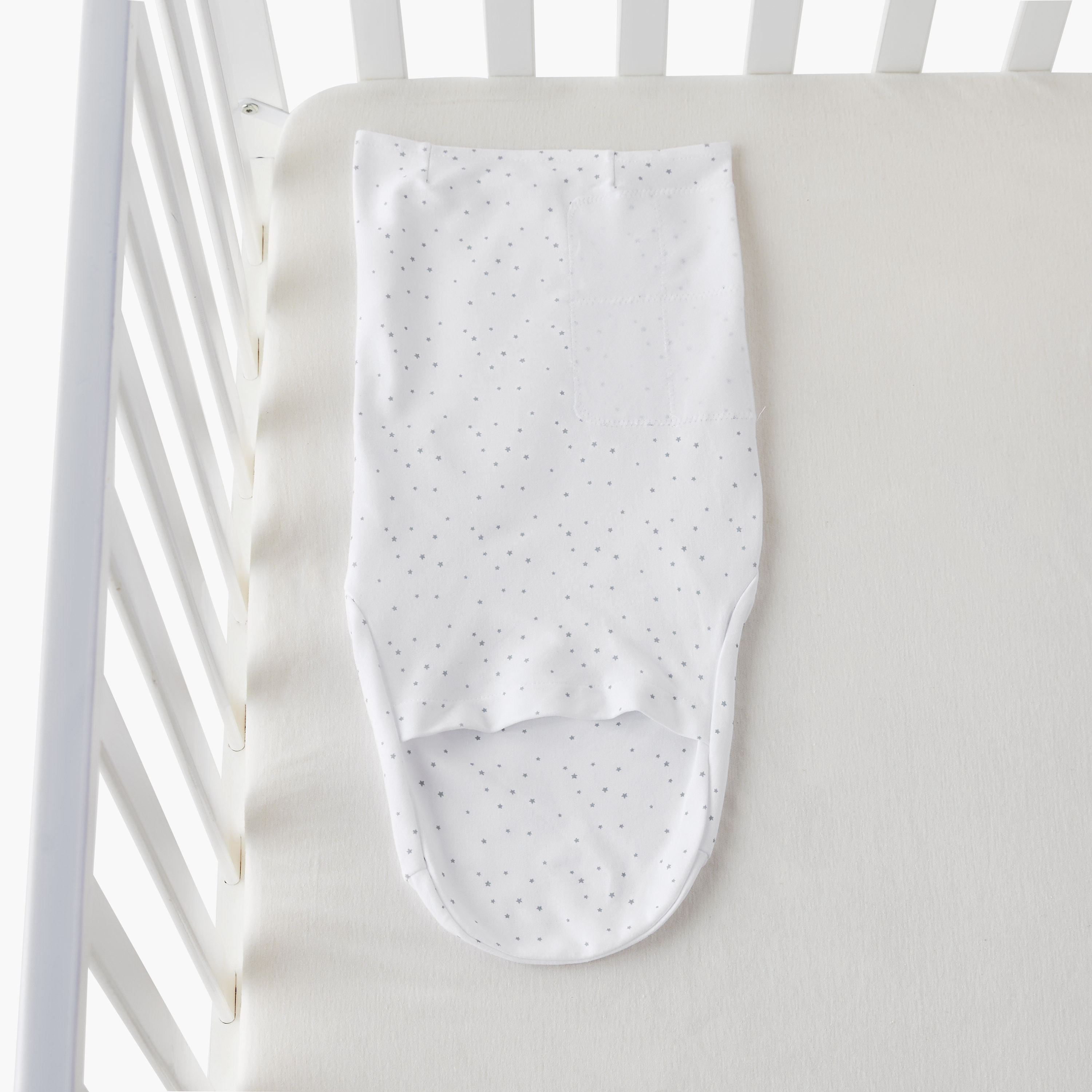 Juniors Baby Sleeping Bag with Star Print, 0-3 Months-baby-nursery-blanketsandswaddles-swaddlesandsleepingbags-image-2