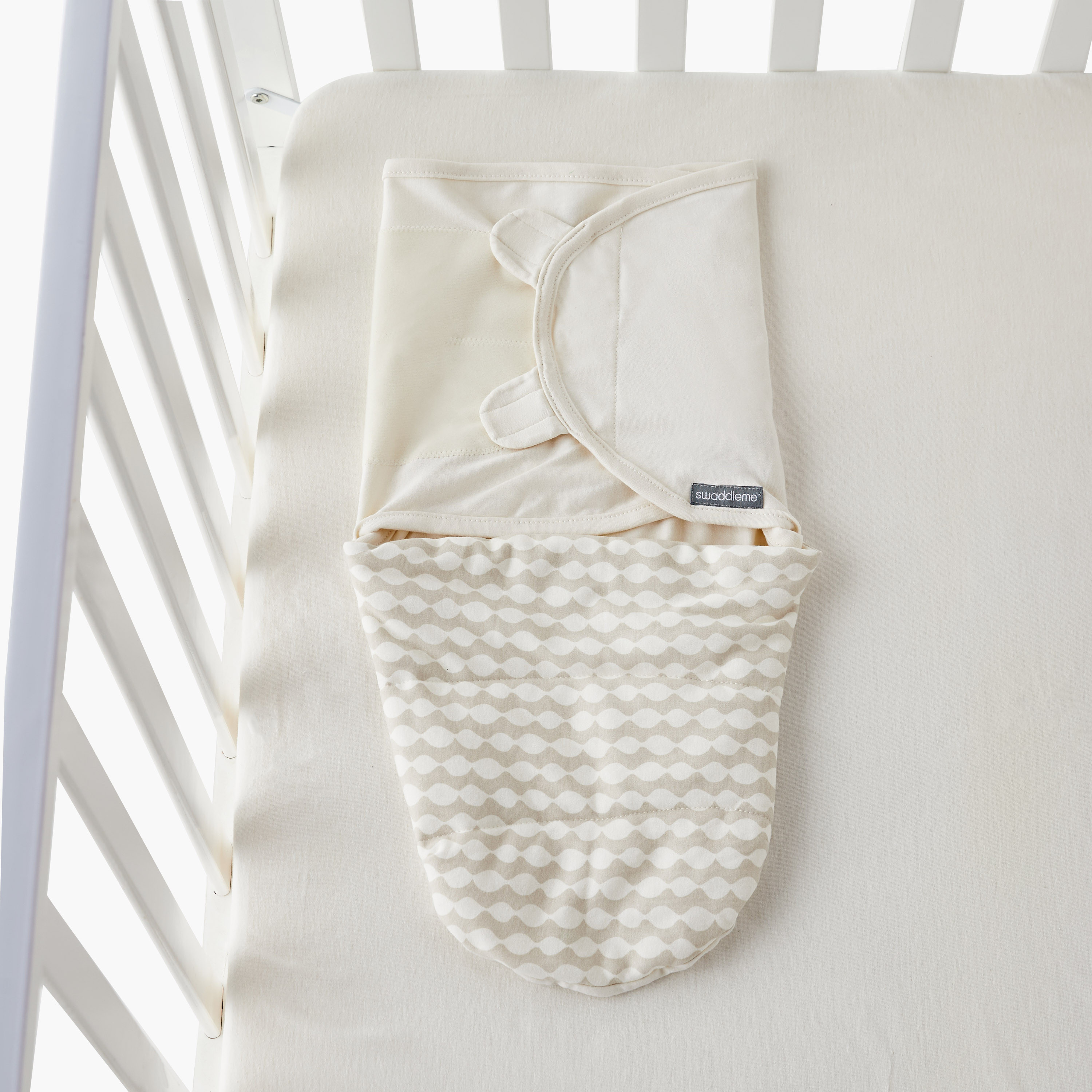 Juniors Baby Swaddle with Ear Applique-baby-nursery-blanketsandswaddles-swaddlesandsleepingbags-image-1