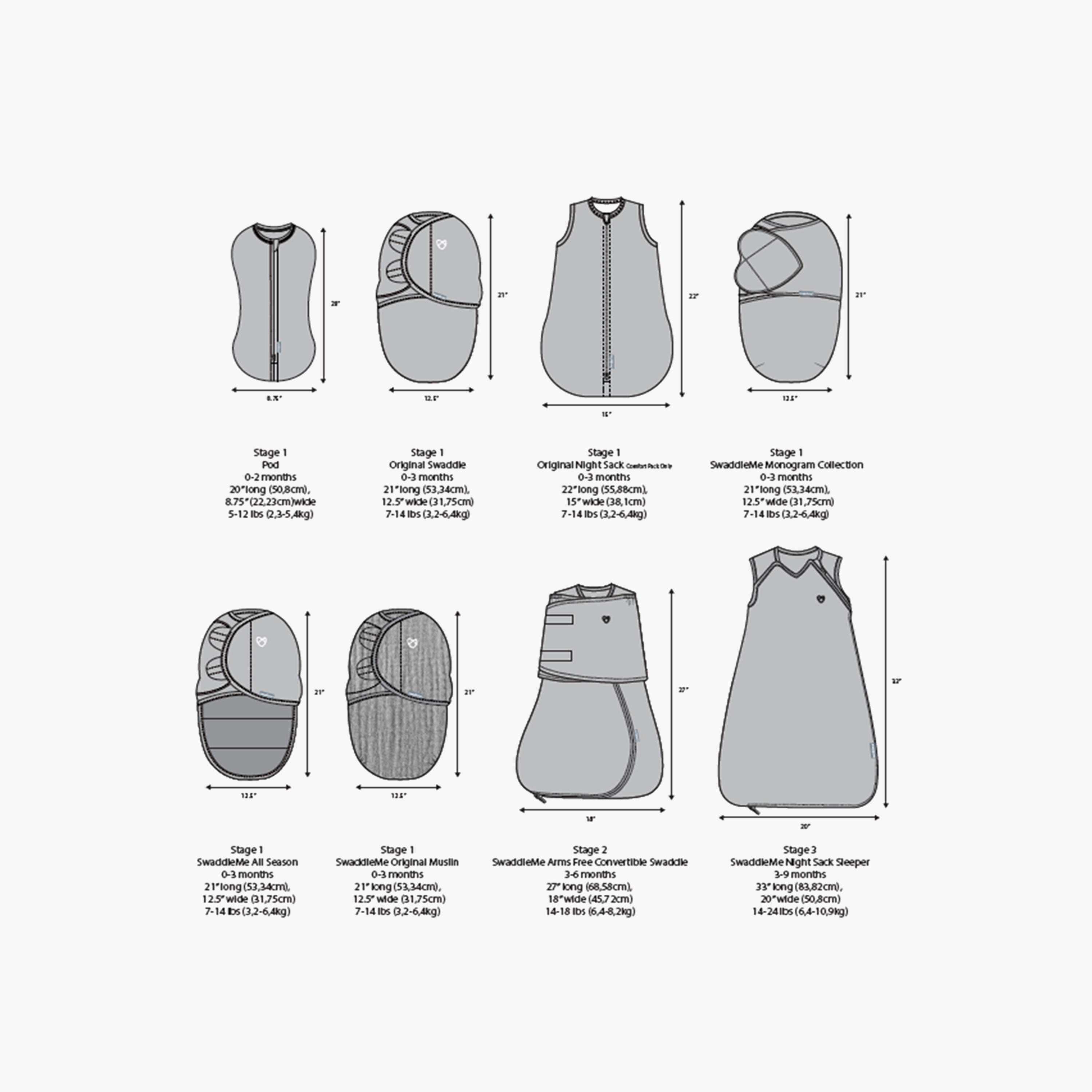 كيس نوم للأطفال بتزيينات أذان من جونيورز، 0-3 شهور-baby-nursery-blanketsandswaddles-swaddlesandsleepingbags-image-1