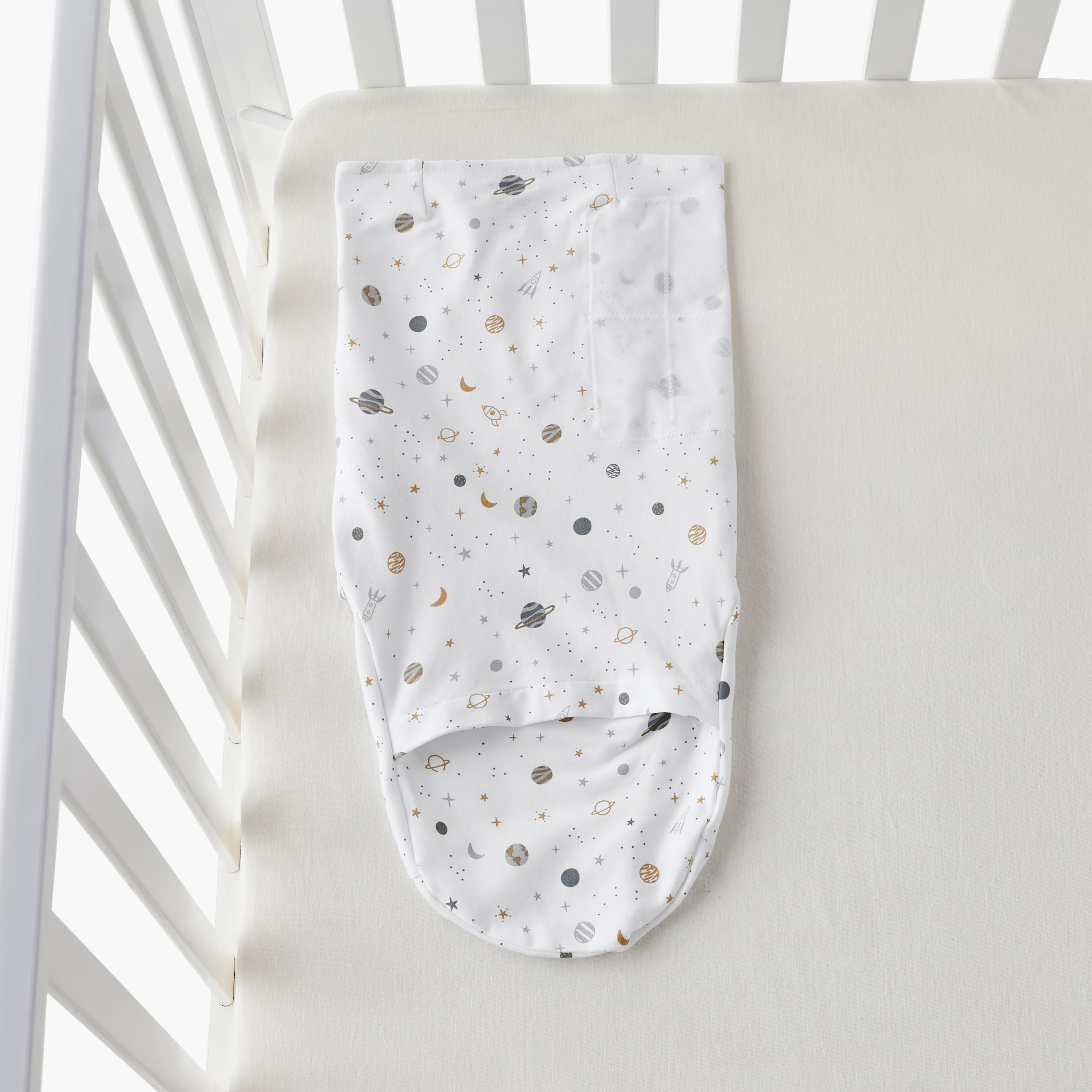 Juniors Baby Sleeping Bag with Hook and Loop Closure, 0-3 Months, Set of 2-baby-nursery-blanketsandswaddles-swaddlesandsleepingbags-image-4