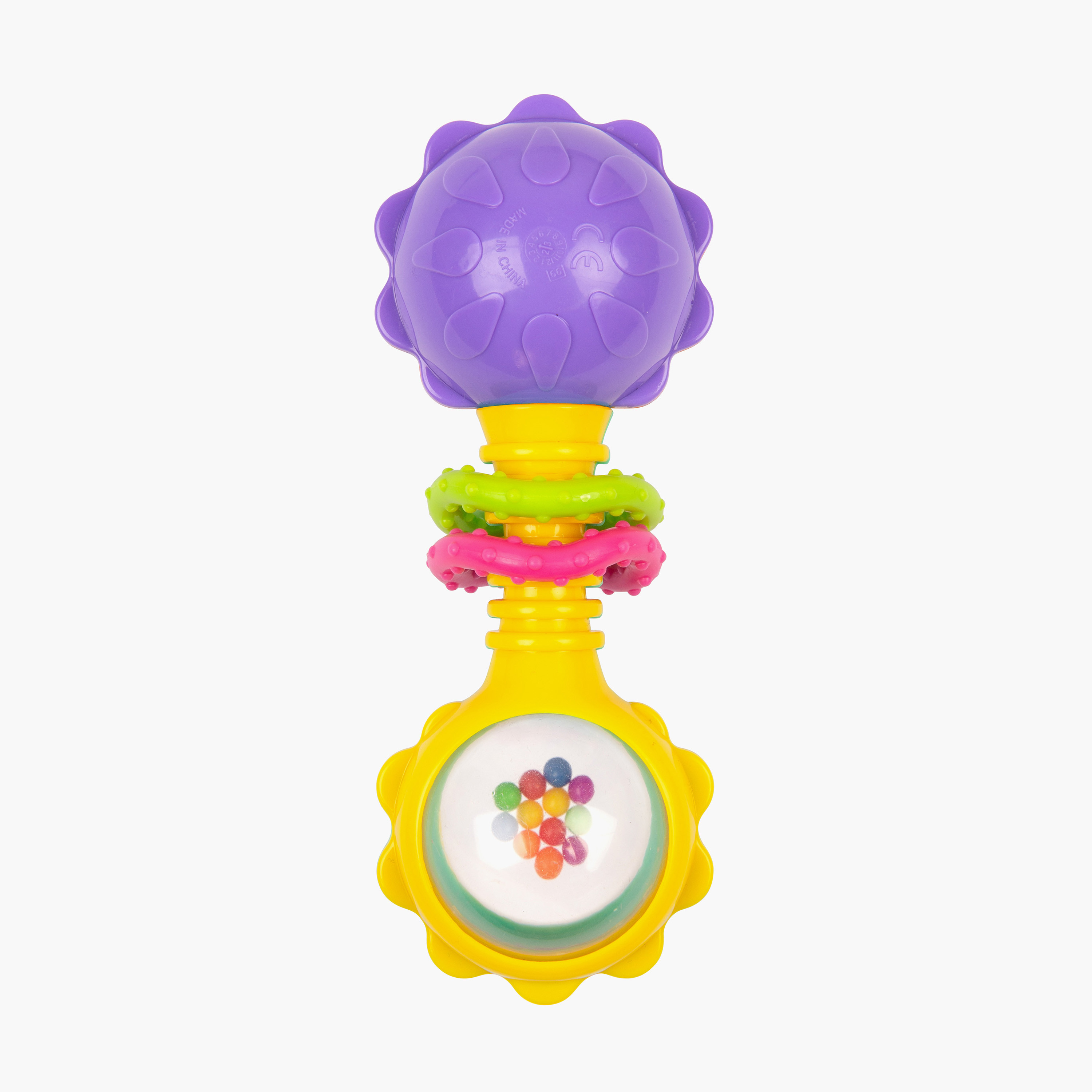 Playgro Assorted Twisting Barbell Rattle Toy-toys-babyandtoddlertoys-rattlesandteethers-image-2