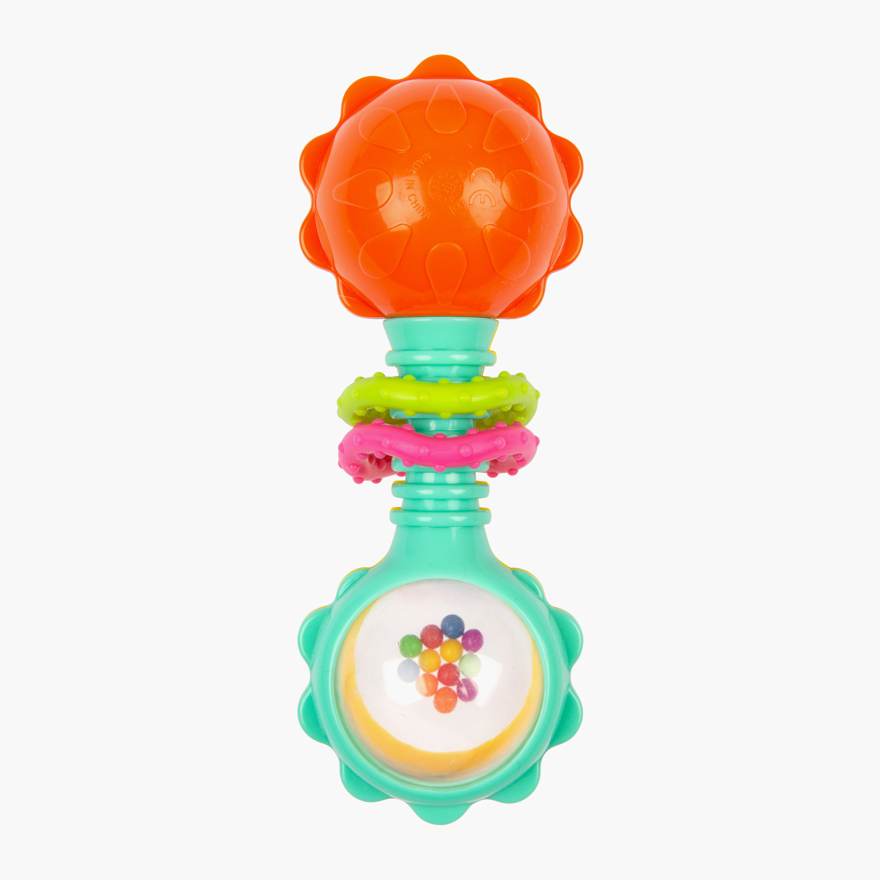 Playgro Assorted Twisting Barbell Rattle Toy-toys-babyandtoddlertoys-rattlesandteethers-image-5