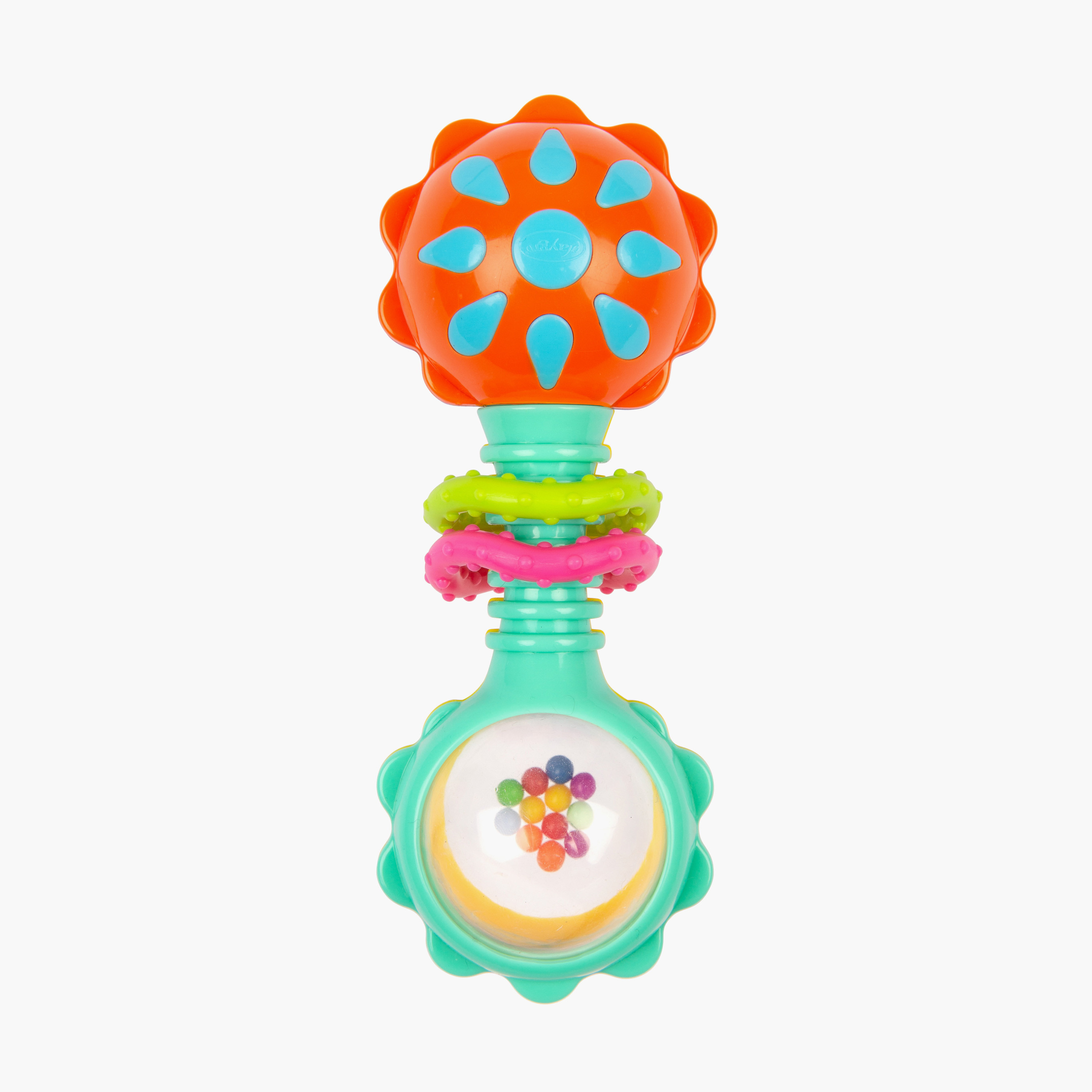 Playgro Assorted Twisting Barbell Rattle Toy-toys-babyandtoddlertoys-rattlesandteethers-image-7