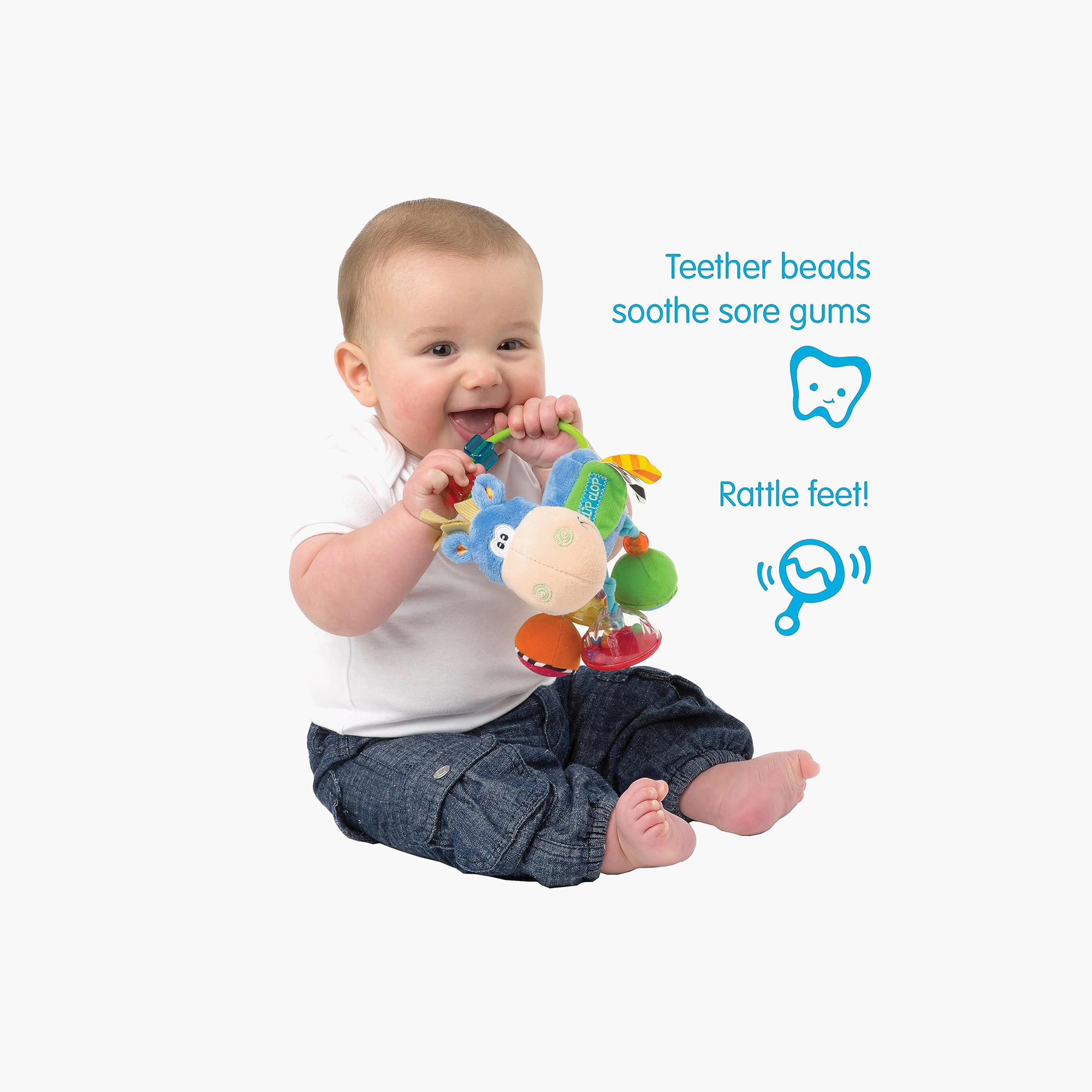 لعبة خشخيشة كليب كلوب من بلاي جرو-toys-babyandtoddlertoys-rattlesandteethers-image-3