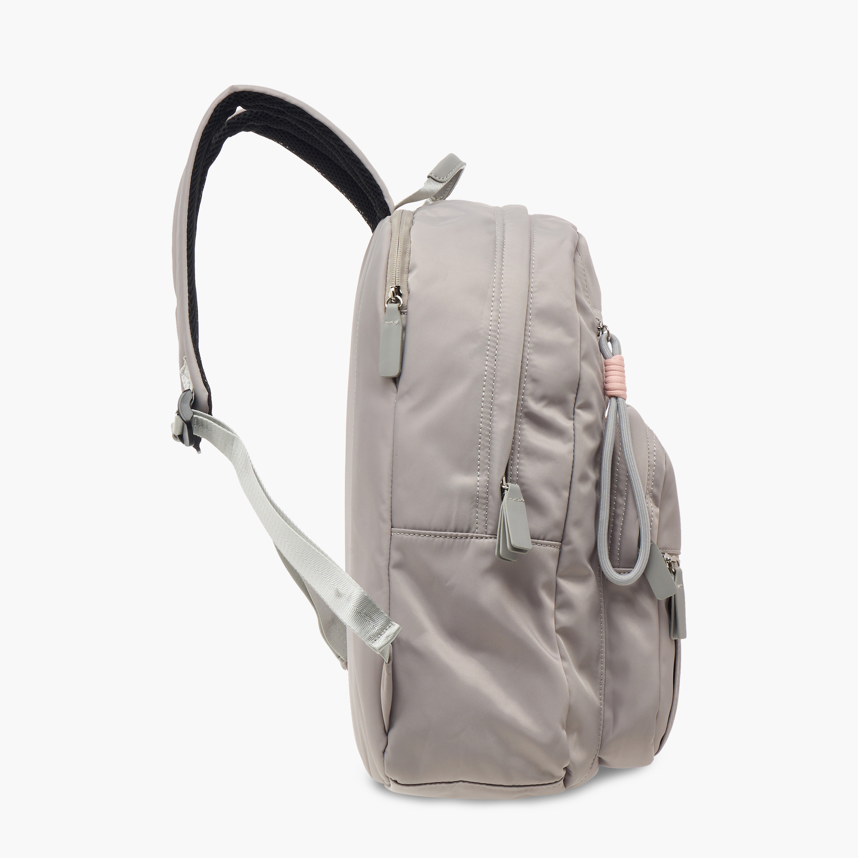 Lee Cooper Logo Print School Backpack with Adjustable Straps and Zip Closure - 32x13x42 cm-school-bagsandbackpacks-backpacks-image-3