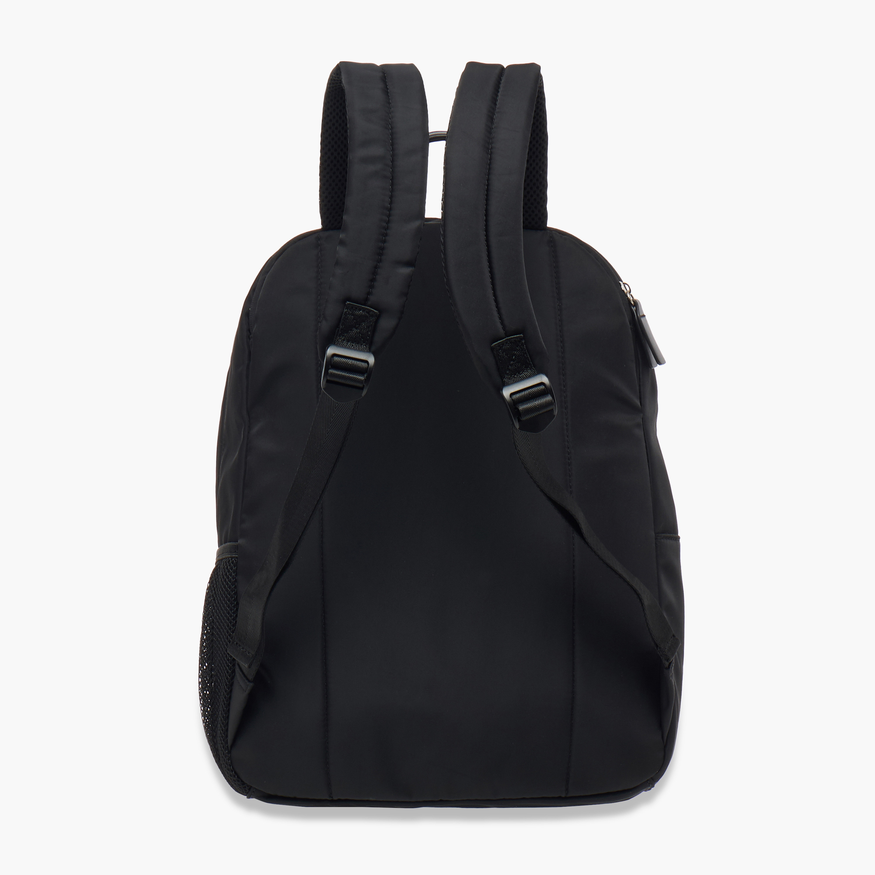 Lee Cooper Logo Print School Backpack with Adjustable Straps and Zip Closure - 32x13x42 cm-women-bagsandwallets-backpacks-image-4